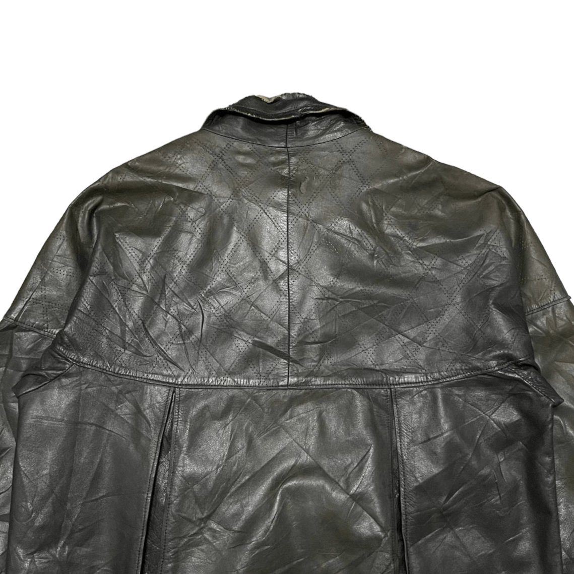 Loewe Loewe Distressed Leather Jacket Vintage Size US M / EU 48-50 / 2 - 17 Thumbnail