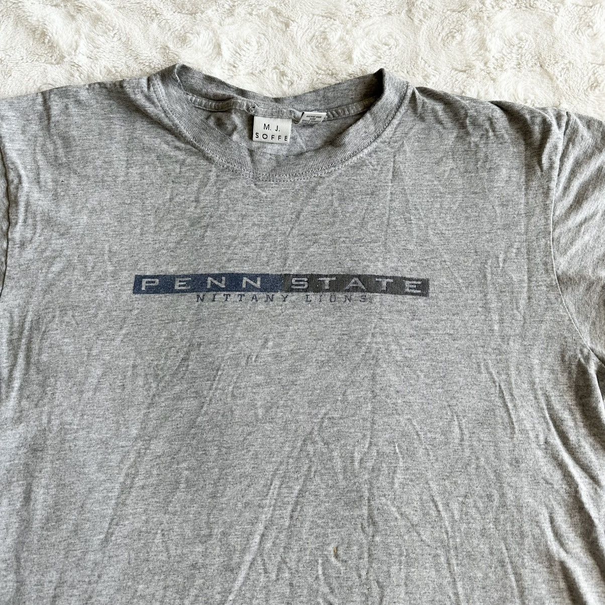 Soffe Vintage Penn State Shirt Tee Mens L Gray Nittany Lions PSU Size US L / EU 52-54 / 3 - 4 Thumbnail