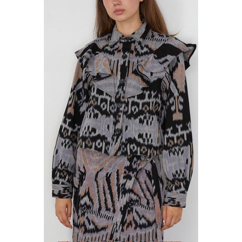 Ulla Johnson Ulla Johnson Handmade Mathilda Long Sleeve Blouse NWT- Sz 6 Size M / US 6-8 / IT 42-44 - 3 Thumbnail