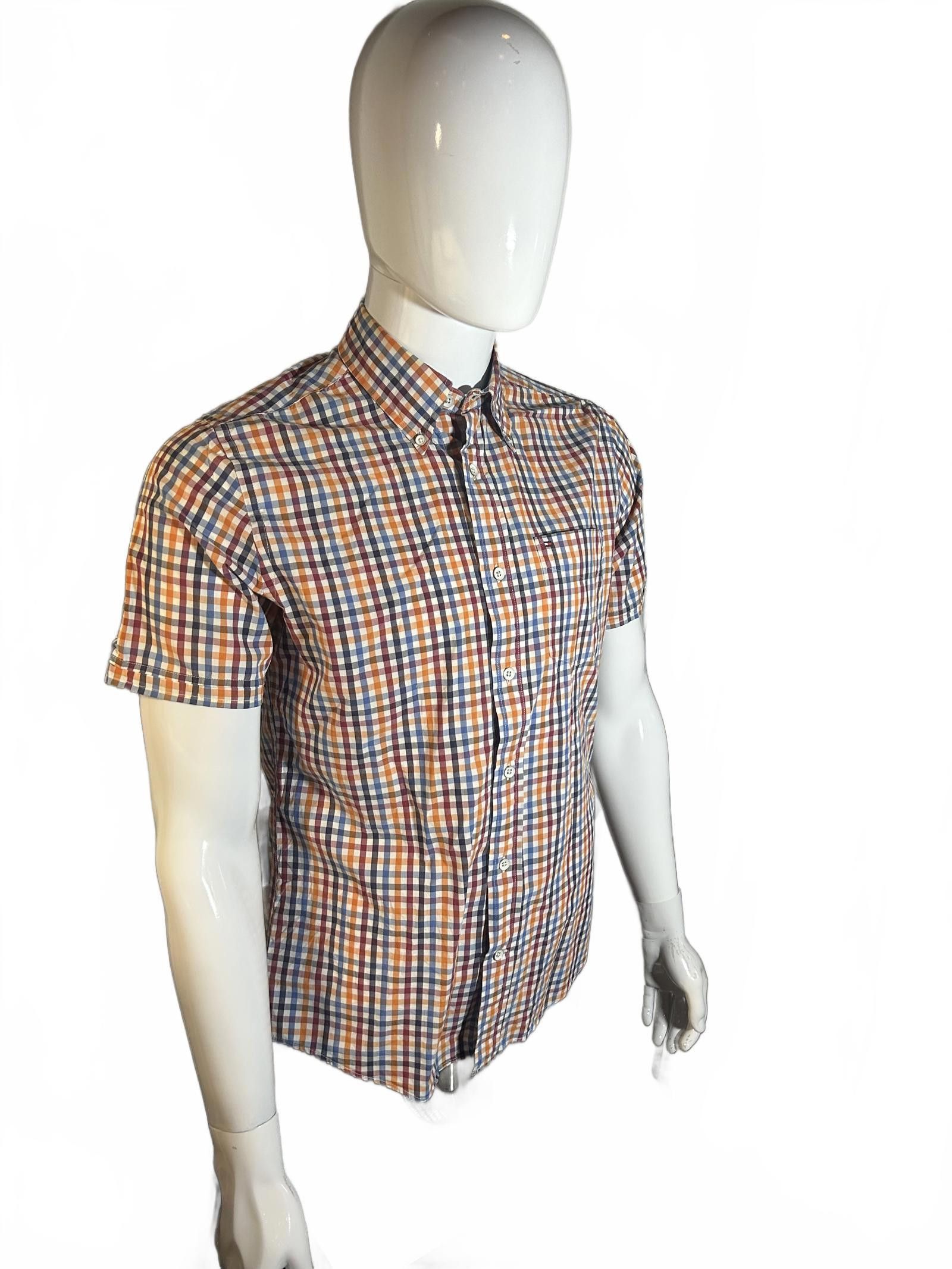 Tommy Hilfiger Tommy Hilfiger Short Sleeve Check Shirt - Multi-Colour Size US S / EU 44-46 / 1 - 3 Thumbnail