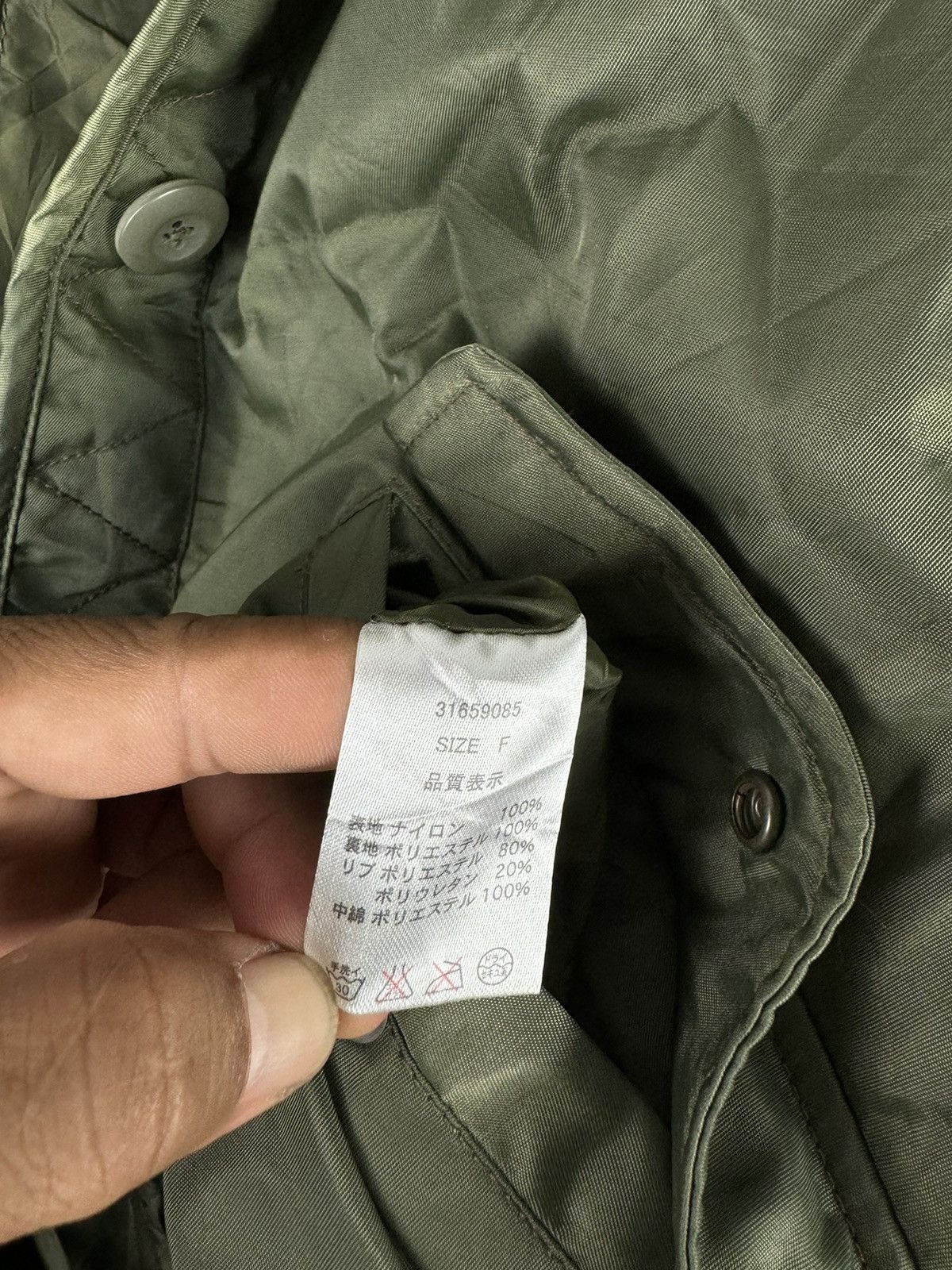 Japanese Brand × Vintage JAPANESE DESIGN MILITARY STYLE JACKET Size M / US 6-8 / IT 42-44 - 12 Thumbnail