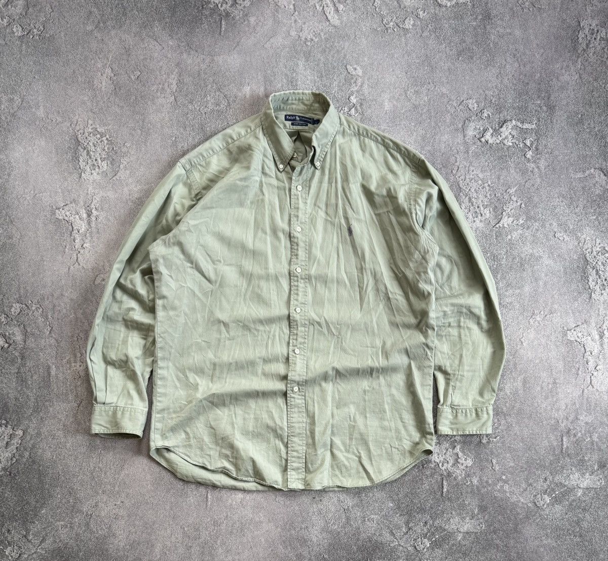 Polo Ralph Lauren × Vintage Polo Ralph Lauren XL button up vintage heavy shirt dress Size US XL / EU 56 / 4 - 5 Thumbnail