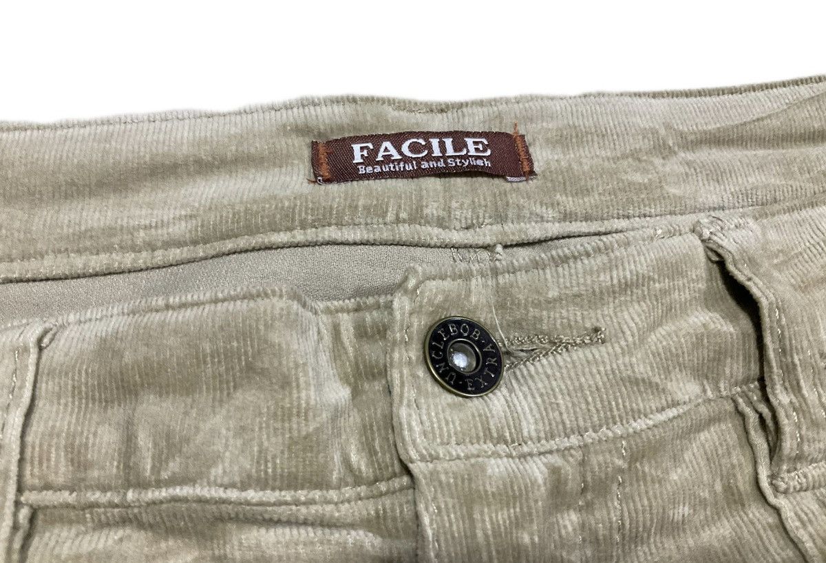 Hysteric Glamour × If Six Was Nine × Japanese Brand 🔥Sick Y2K Facile Flared Corduroy Pants Size US 30 / EU 46 - 8 Thumbnail
