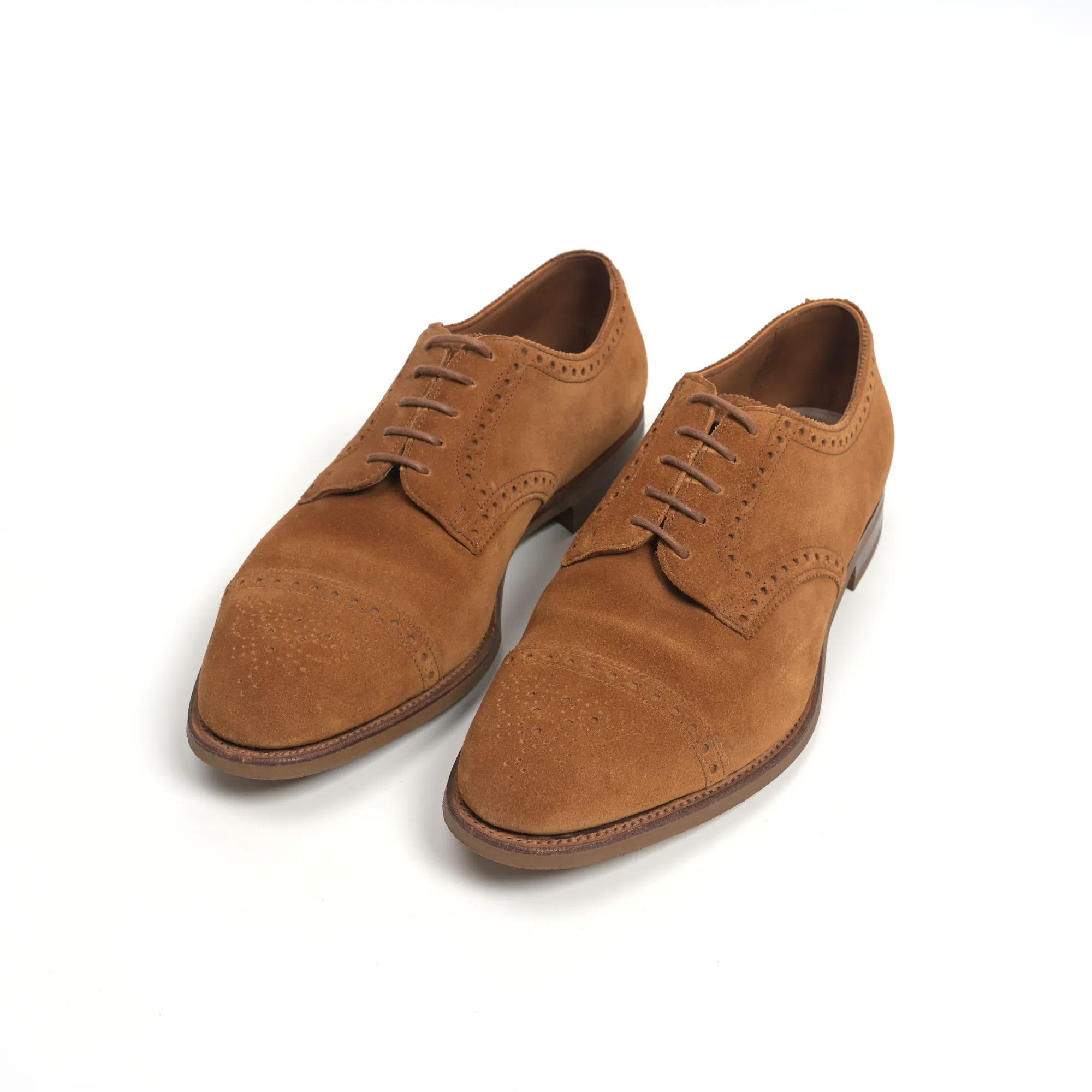 Edward Green EDWARD GREEN Cardiff suede derby (7.5 UK) Size US 8 / EU 41 - 2 Thumbnail