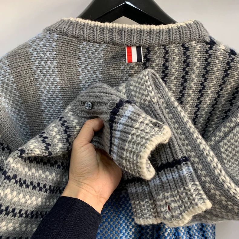 Thom Browne Thom Browne Pure cashmere sweater Size US M / EU 48-50 / 2 - 9 Thumbnail