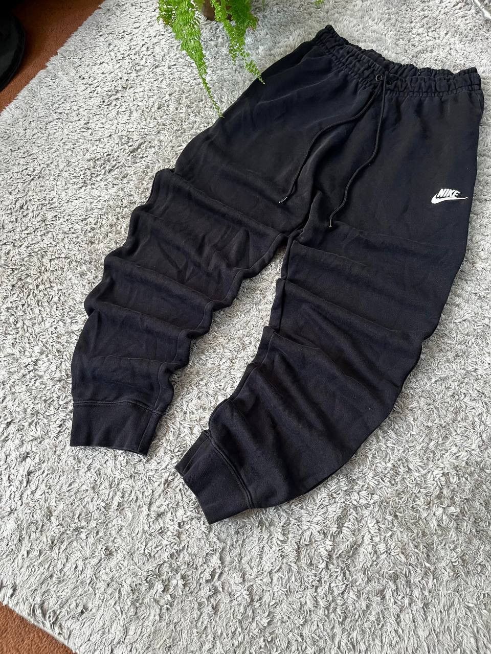 Nike × Vintage Nike Pants Streetwear Logo Rare Drill Swoosh Basic Size US 30 / EU 46 - 3 Thumbnail