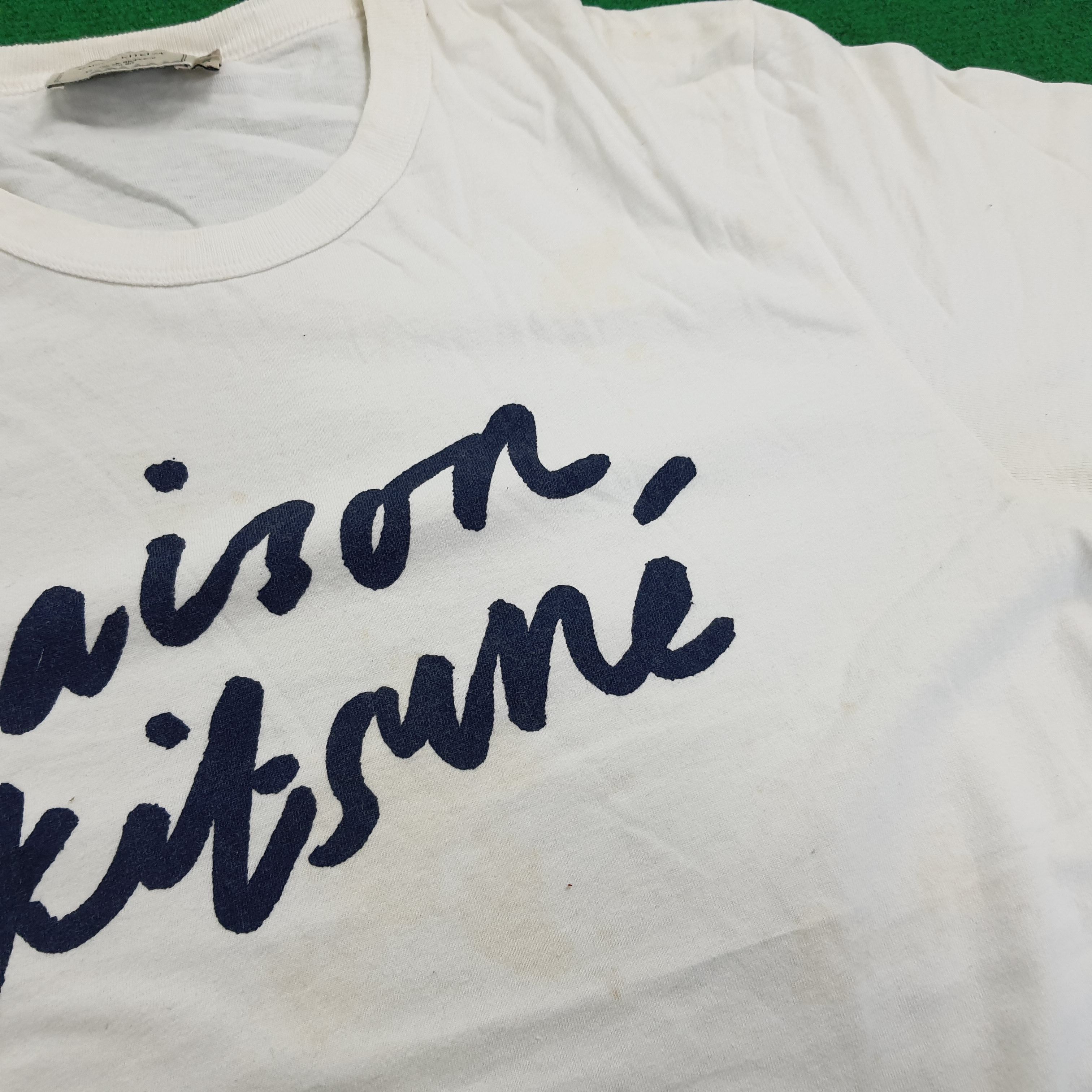 Other Maison Kitsune Spell Out Designer T-shirt Size US L / EU 52-54 / 3 - 9 Thumbnail