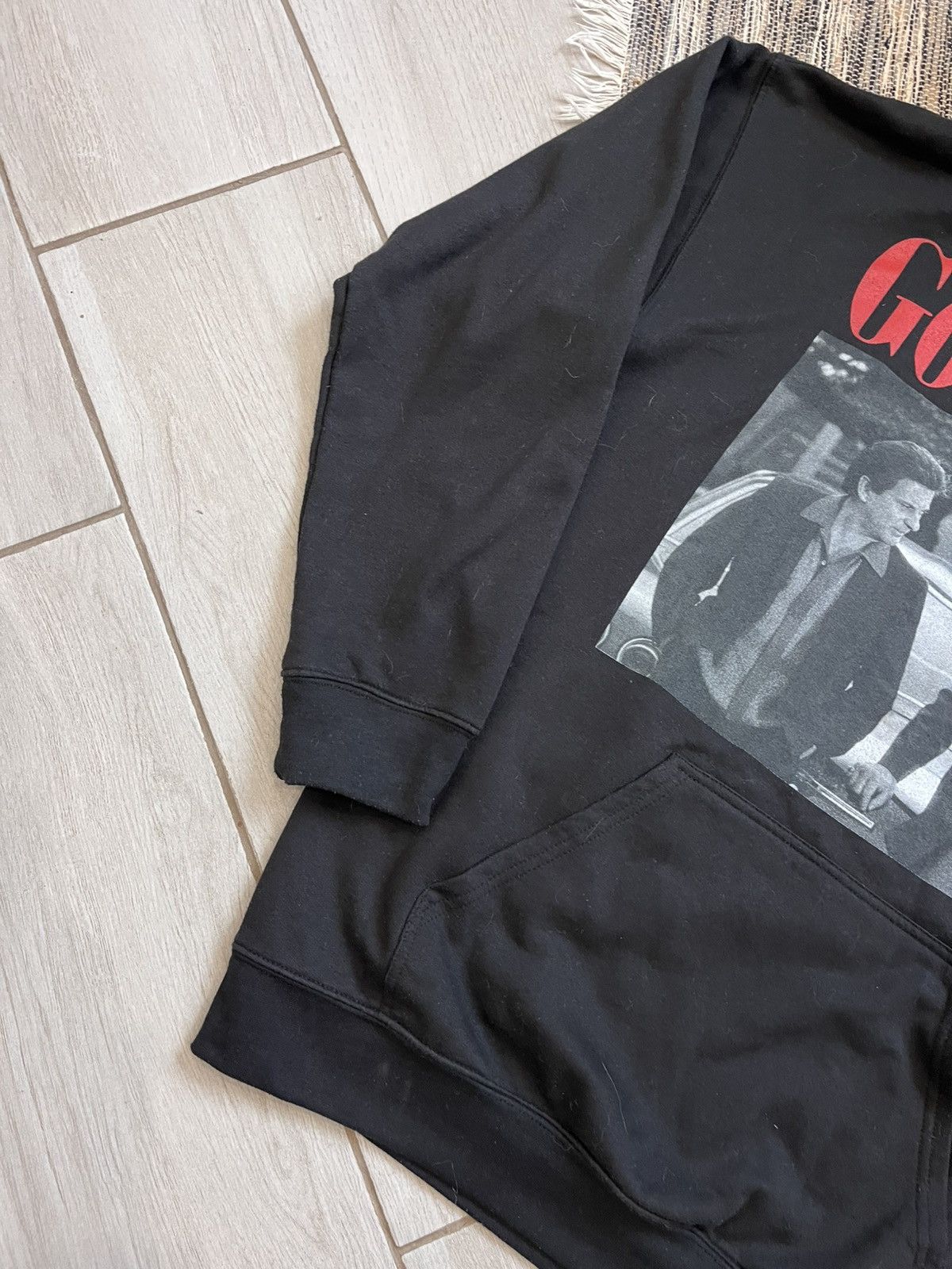 Band Tees × Vintage Vintage GoodFellas Hoodie Black Logo Movie minimalistic hype Size US S / EU 44-46 / 1 - 2 Thumbnail
