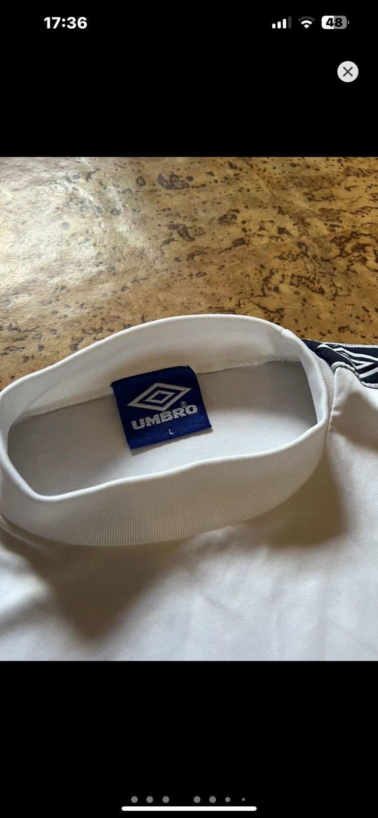 Umbro × Vintage Umbro shirt Size US L / EU 52-54 / 3 - 4 Thumbnail