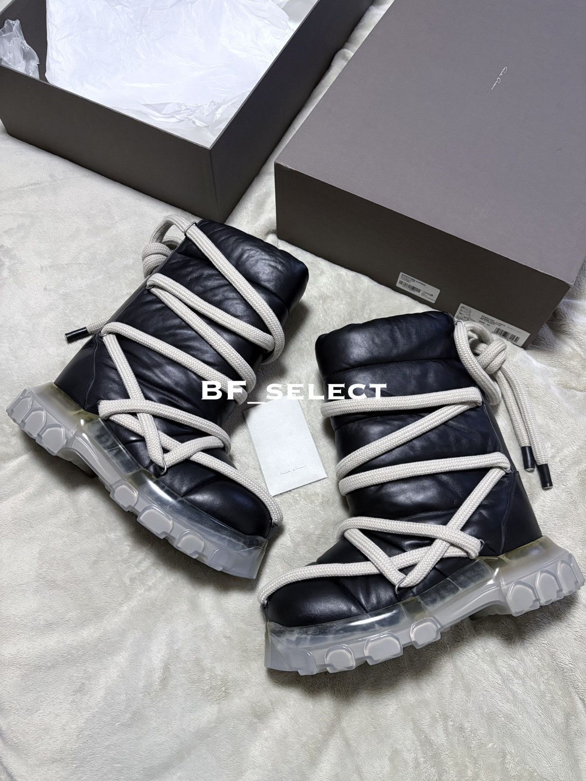 Rick Owens Lunar Boots | Grailed