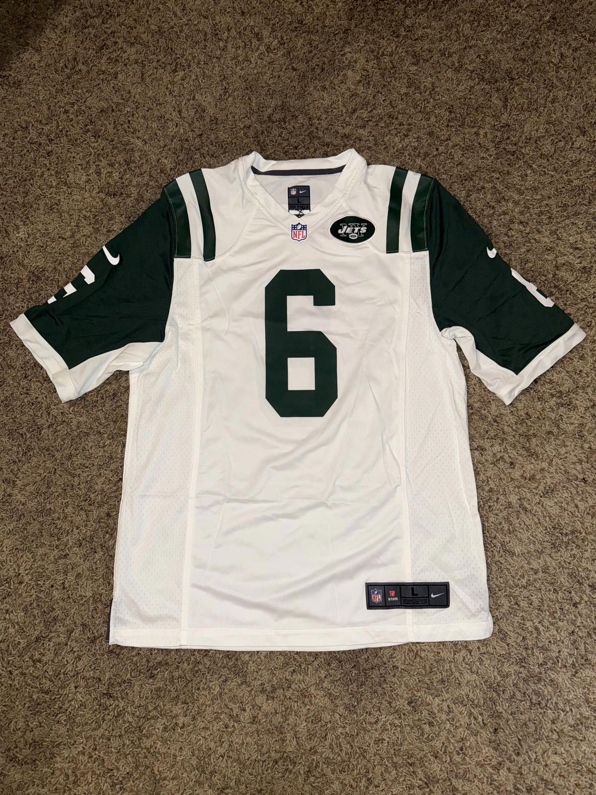 Nike Nike Men’s NFL New York Jets Mark Sanchez #6 Jersey Size US L / EU 52-54 / 3 - 1 Thumbnail