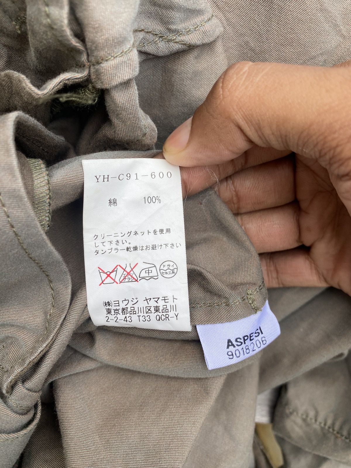 Yohji Yamamoto Y’s Yohji Yamamoto Aspesi Women’s LightweightTrench Coat Size M / US 6-8 / IT 42-44 - 12 Thumbnail