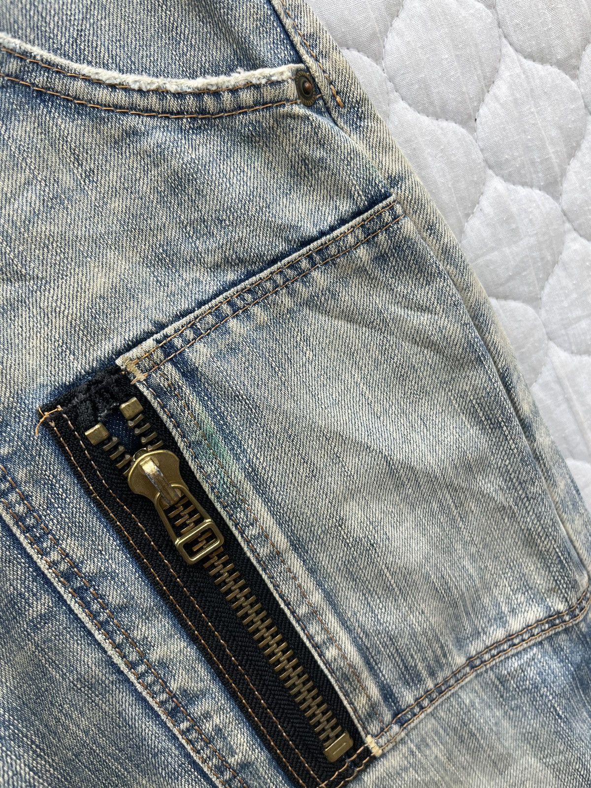 Edwin 🔥🔥🔥STEALS EDWIN MULTI POCKET DISTRESSED DENIM Size US 32 / EU 48 - 5 Thumbnail