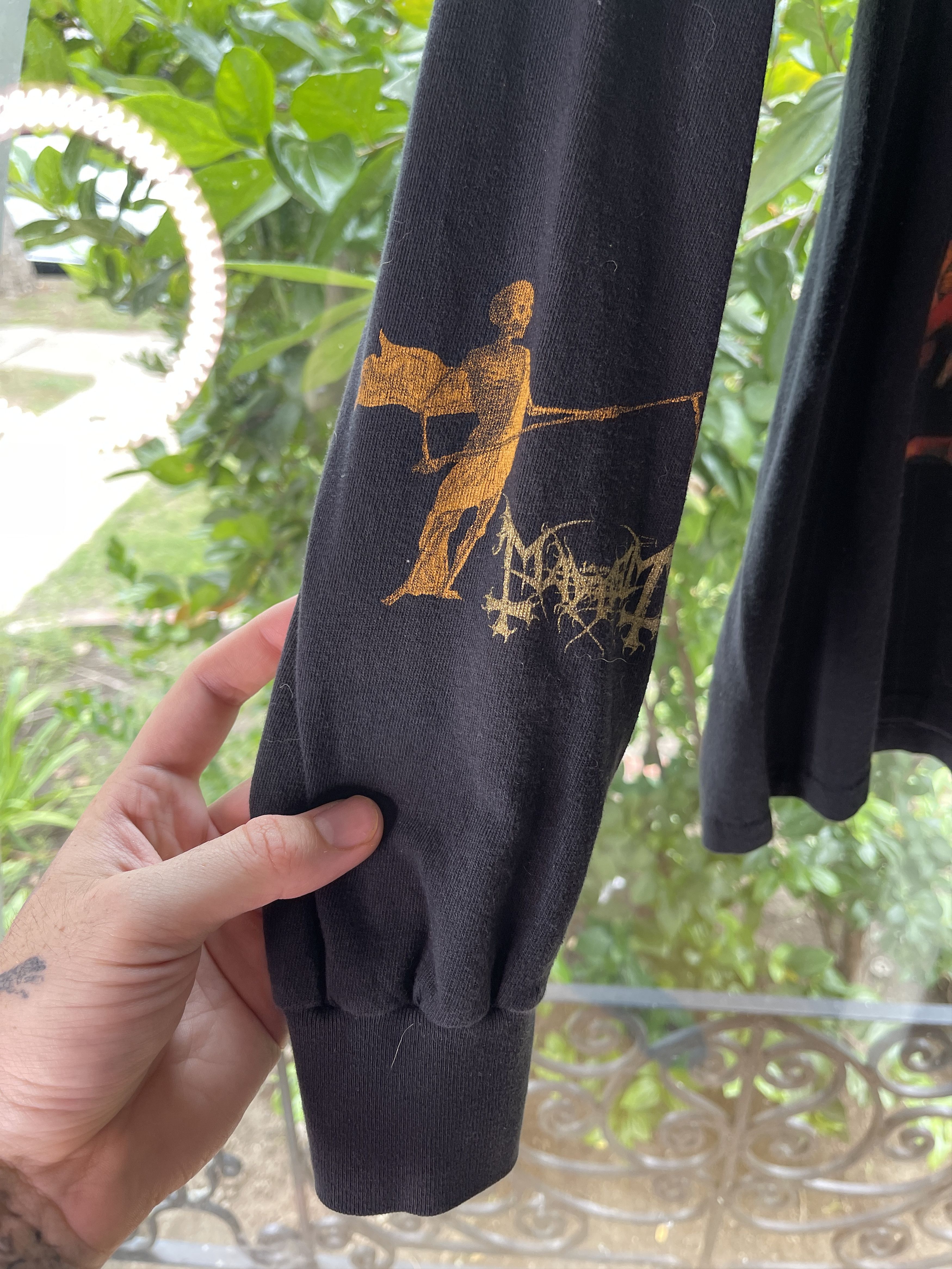 Vintage Vintage Mayhem River Of Blood Band Tee Size XL Size US XL / EU 56 / 4 - 4 Thumbnail