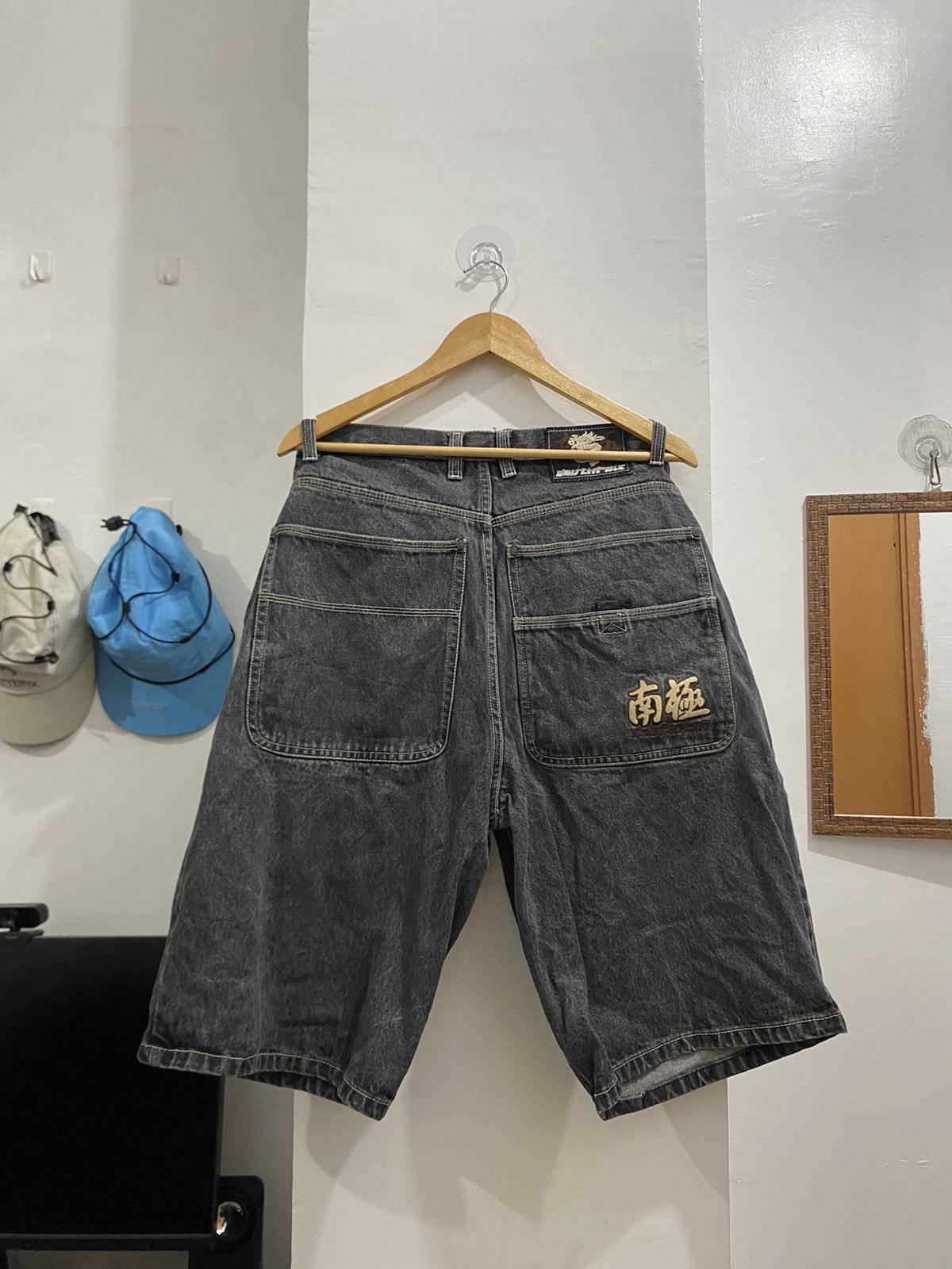 Y2K SOUTHPOLE CHINESE EDITION DENIM SHORTS