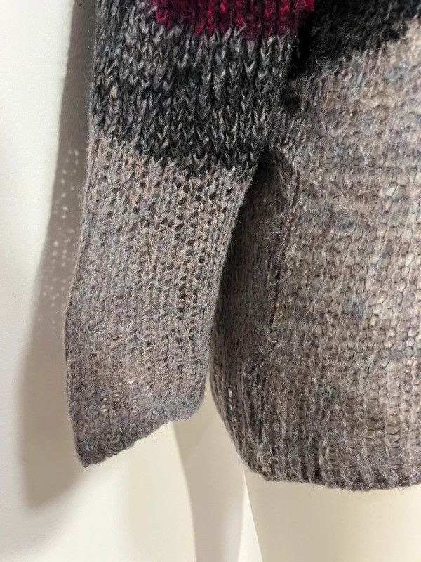 Diesel Diesel Mohair Pink Colorful Sweater Size L / US 10 / IT 46 - 8 Thumbnail