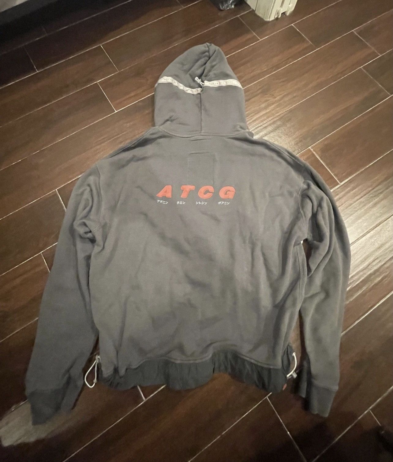 C2H4 C2H4 Utility Zippered Pocket Hoodie Gray System Carbon XL Size US XL / EU 56 / 4 - 2 Thumbnail
