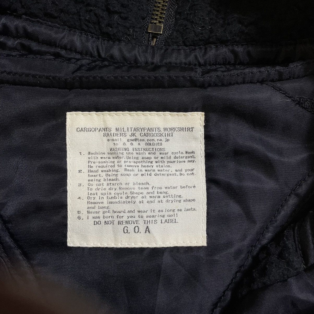 If Six Was Nine × Le Grande Bleu (L.G.B.) Rare G.O.A Racoon Fur Black Parka Jacket Early 00s Size US M / EU 48-50 / 2 - 3 Thumbnail