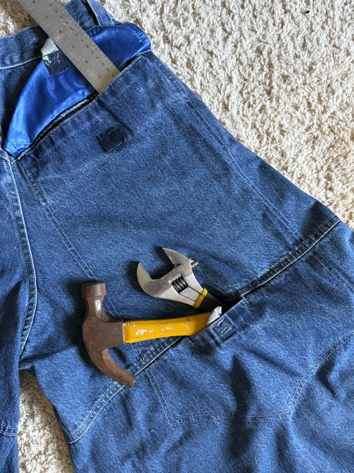 Menace 90s Menace Dragon Denim 66 Inch Opening JNCO Skater Rave Y2K Size US 32 / EU 48 - 10 Thumbnail