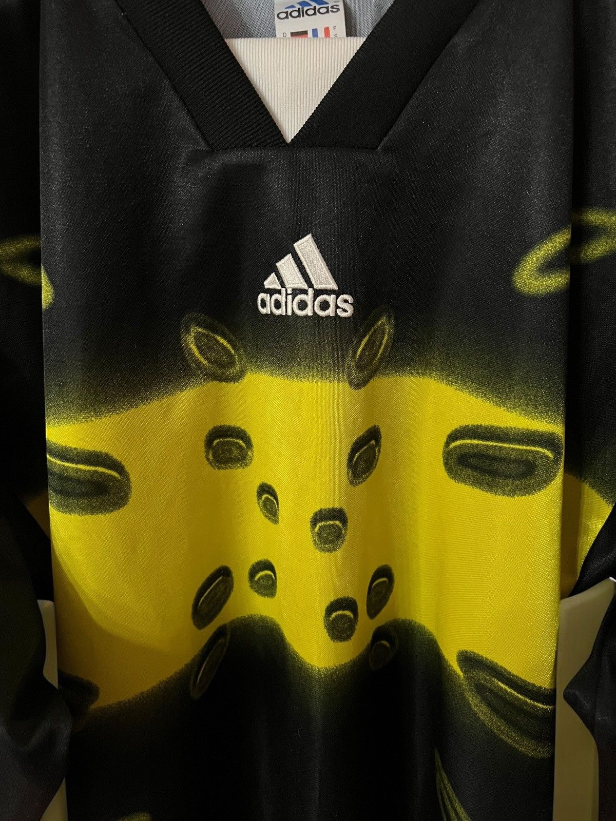 Adidas × Vintage ADIDAS VINTAGE 90s SOCCER JERSEY TEE T SHIRT RETRO Size US M / EU 48-50 / 2 - 7 Thumbnail
