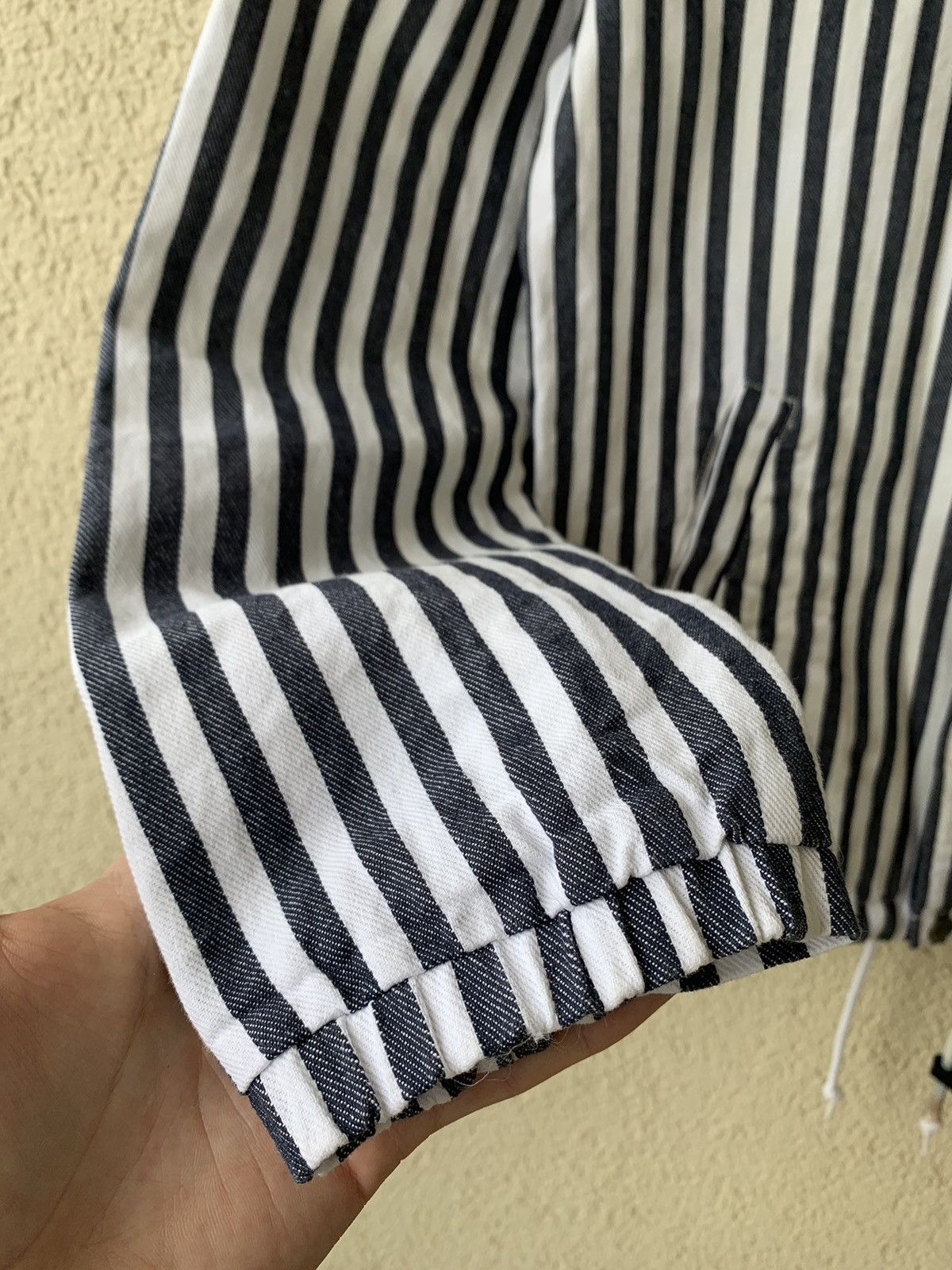 Edwin EDWIN STRIPED LIGHTWEIGHT COTTON COACH JACKET Size US M / EU 48-50 / 2 - 10 Thumbnail