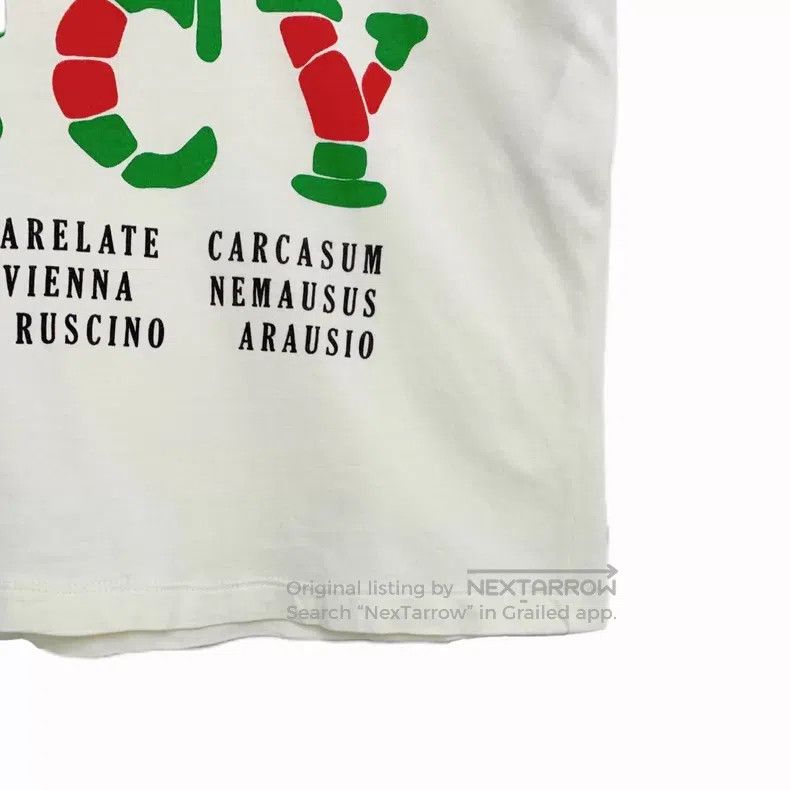 Gucci Gucci White knight letter logo letter print cotton round-n Size US S / EU 44-46 / 1 - 5 Thumbnail