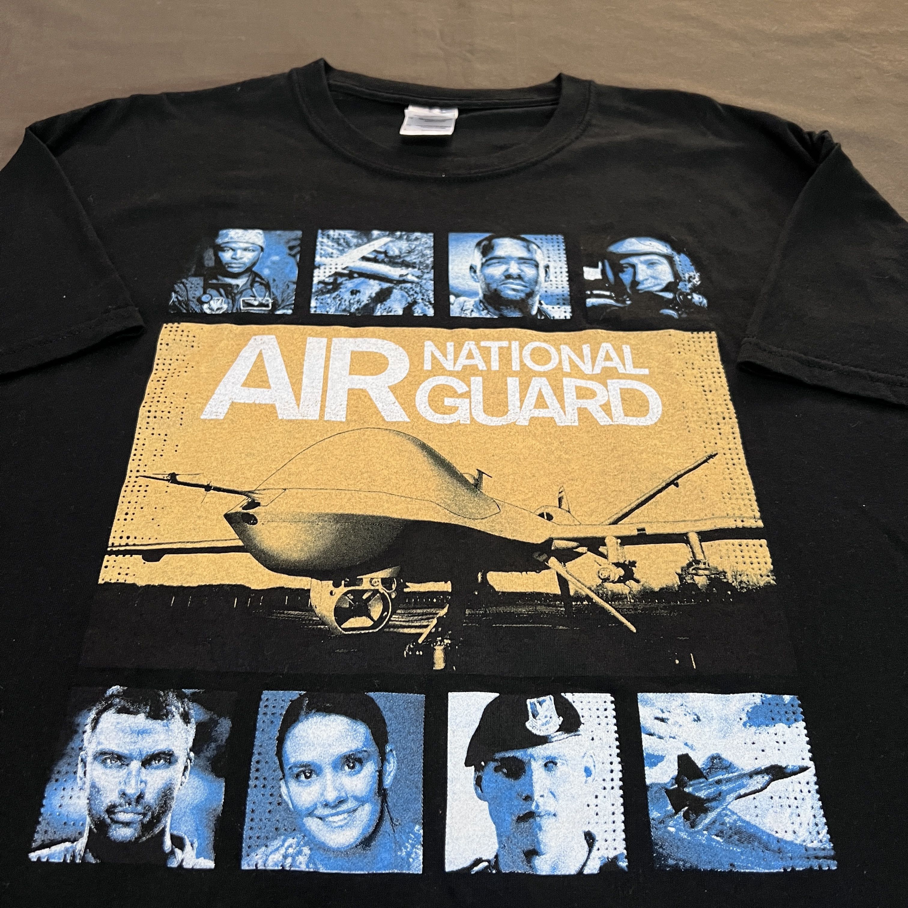 Vintage Vintage Y2K Air National Guard Air Force Promo Tee Size US L / EU 52-54 / 3 - 1 Thumbnail