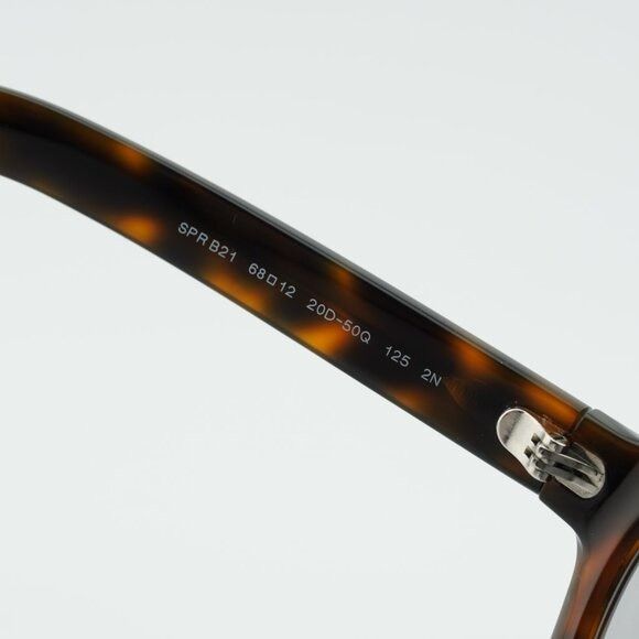 Prada Prada PRB21S 20D50Q Sunglasses Juniper Havana Geometric Size ONE SIZE - 6 Thumbnail