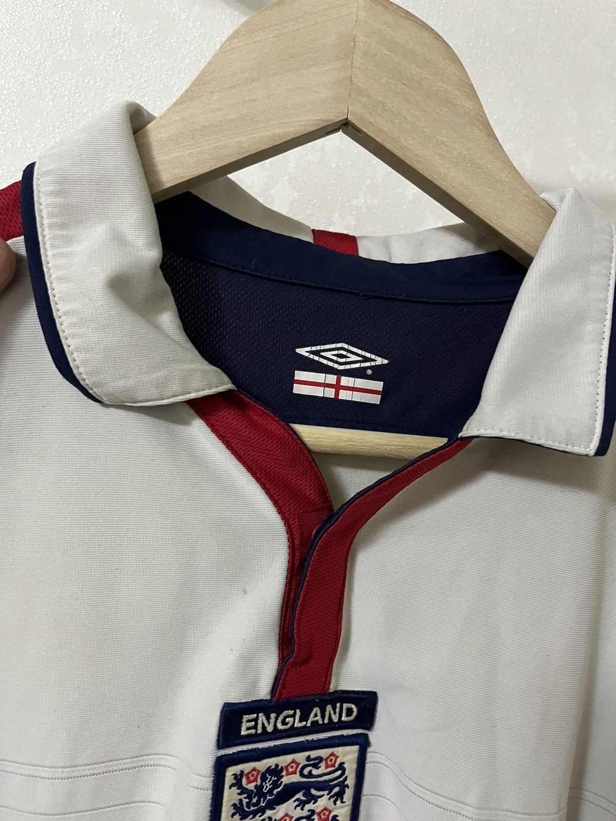 Umbro Umbro England 2003/05 Reversible Home Jersey Size US M / EU 48-50 / 2 - 5 Thumbnail