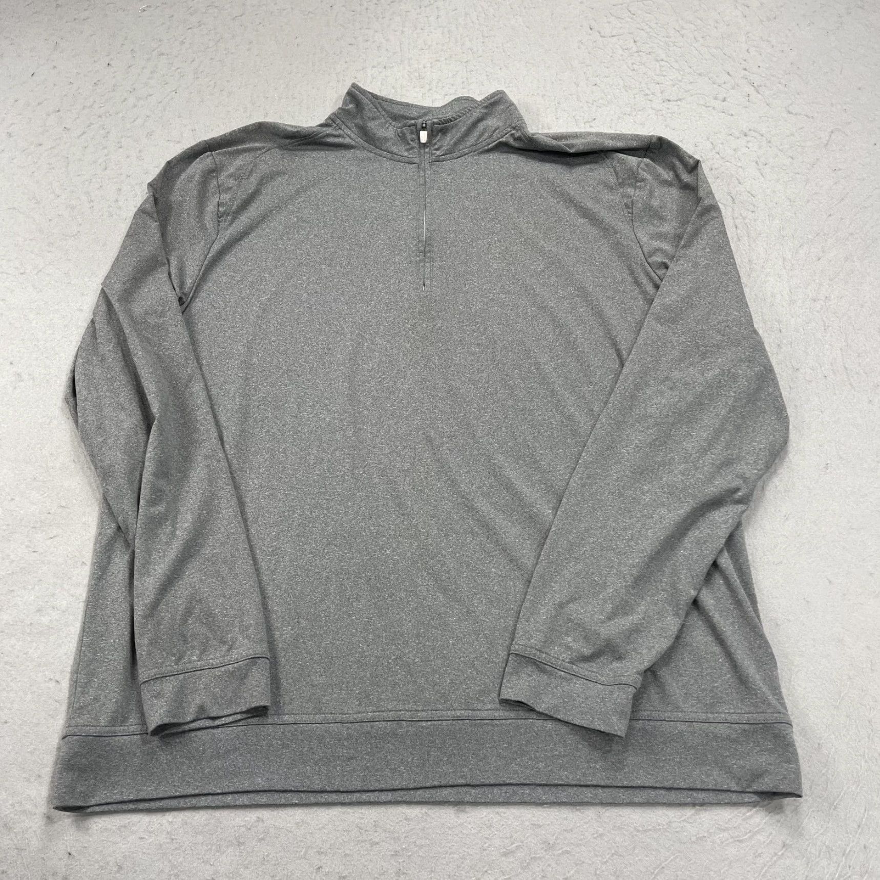 johnnie-O johnnie-O Jacket Mens XL Gray 1/4 Zip Stretch Flex Prep Performance Shirt Size US XL / EU 56 / 4 - 2 Thumbnail