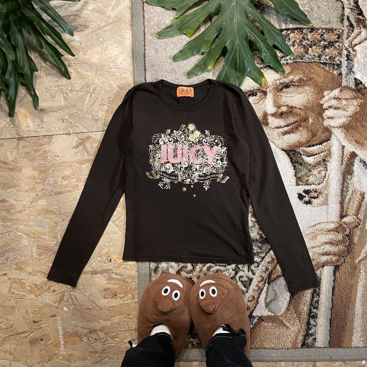 Juicy Couture × Vintage VINTAGE Y2K JUICY COUTURE AMAZING LONG SLEEVE Size S / US 4 / IT 40 - 1 Thumbnail