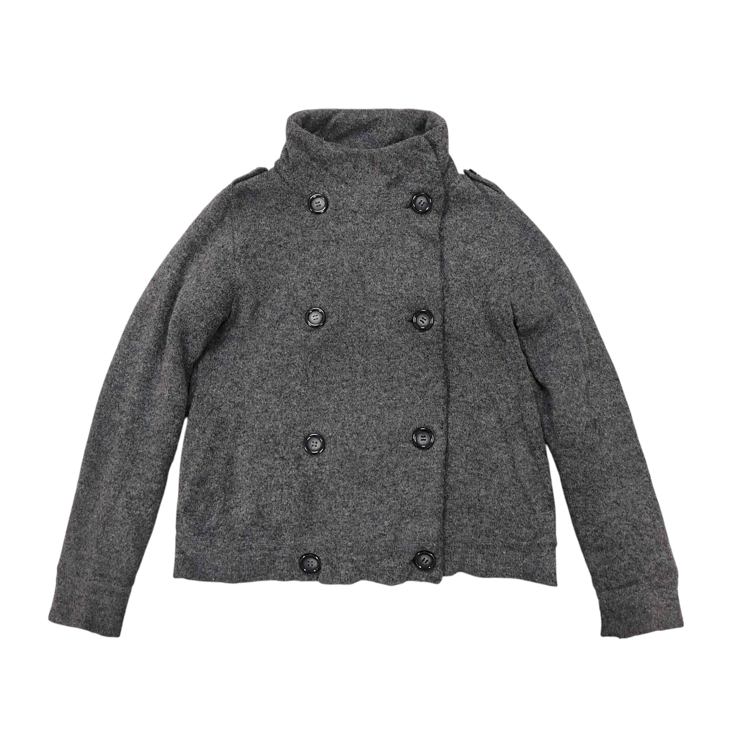 Tsumori Chisato Tsumori Chisato Fleece Lined Double Breasted Wool Jacket Size M / US 6-8 / IT 42-44 - 4 Thumbnail