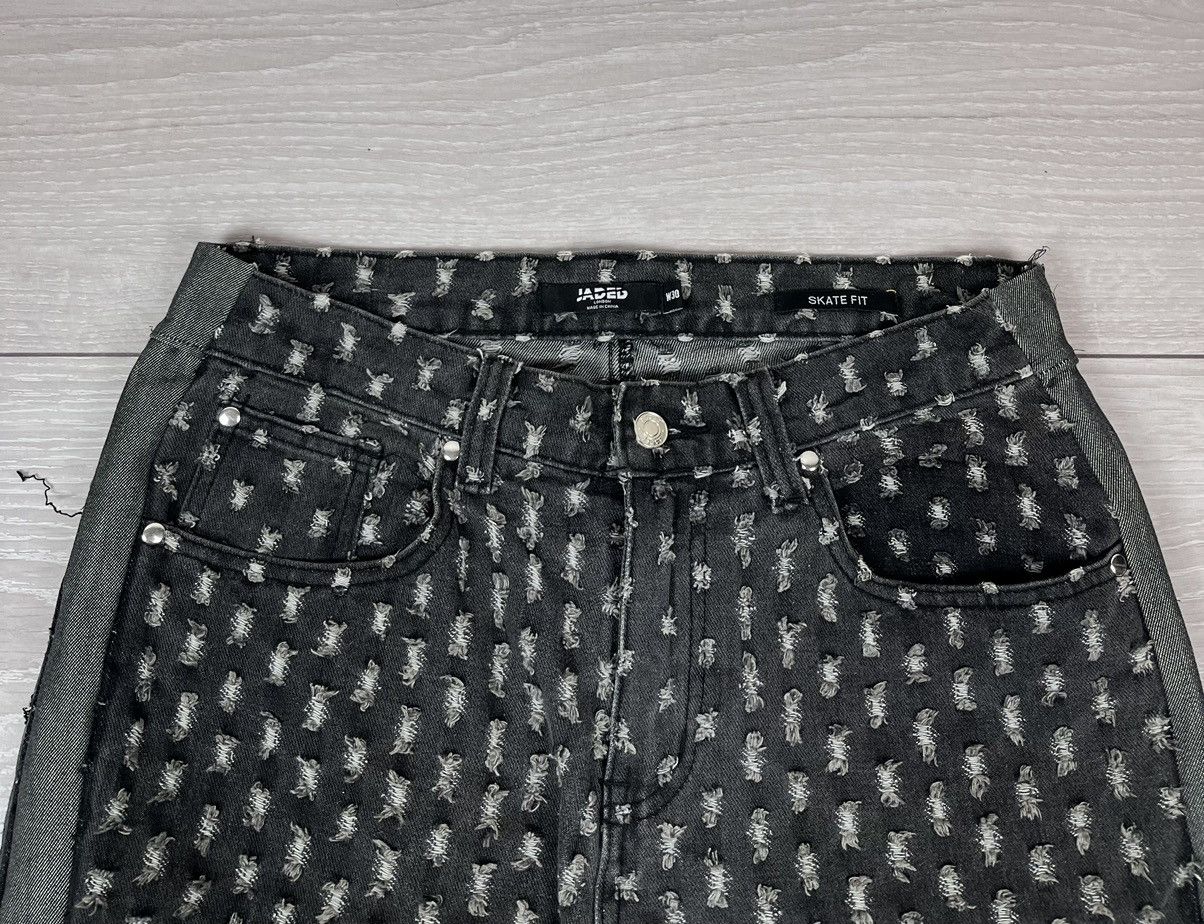Jaded London Jaded London Skate Fit Baggy Distressed Denim Pants Jeans Size US 30 / EU 46 - 5 Thumbnail