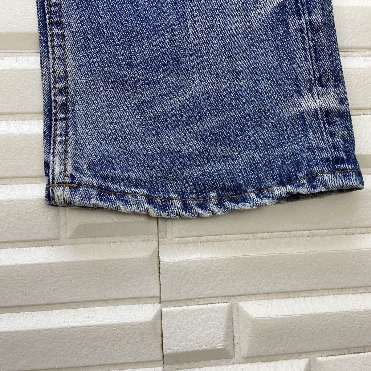 JACKROSE Flare Jackrose Distressed Denim Jeans Size US 31 - 17 Thumbnail