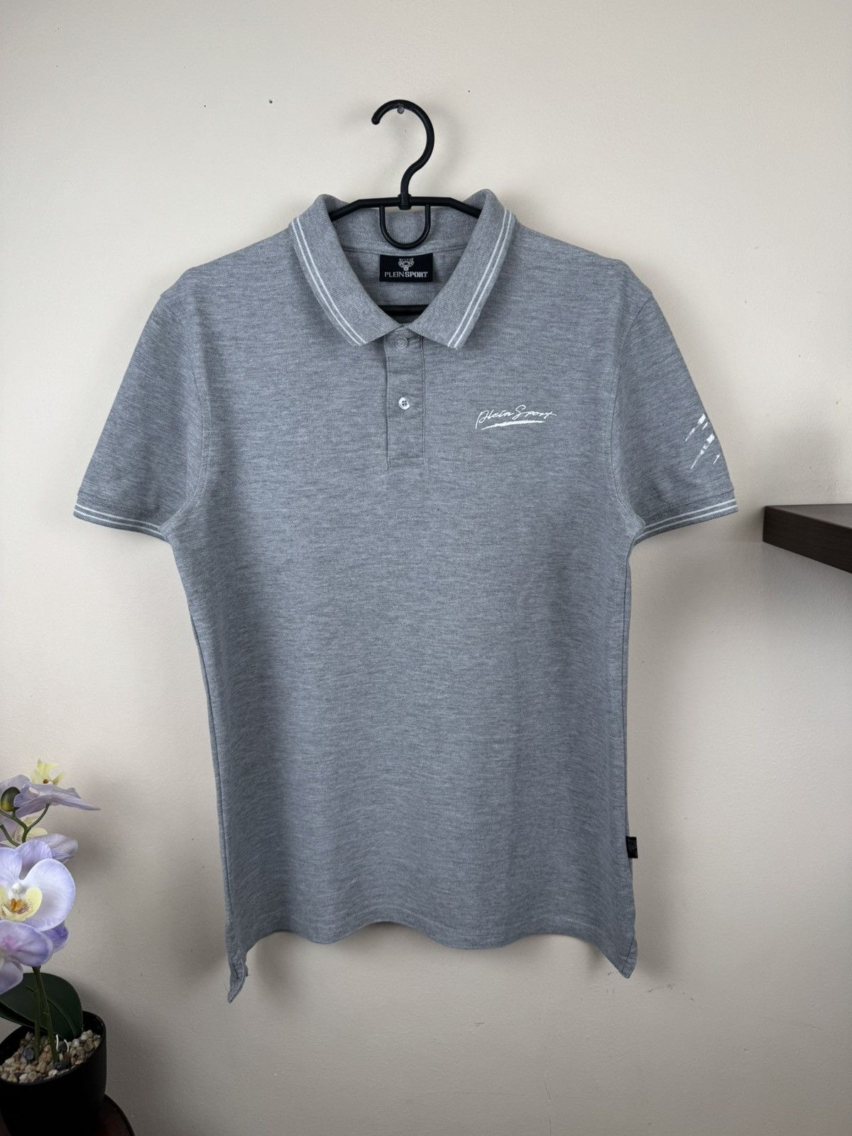 Other Plein Sport T shirt Polo Gray Luxury M Luxury Streetwear Size US M / EU 48-50 / 2 - 6 Thumbnail