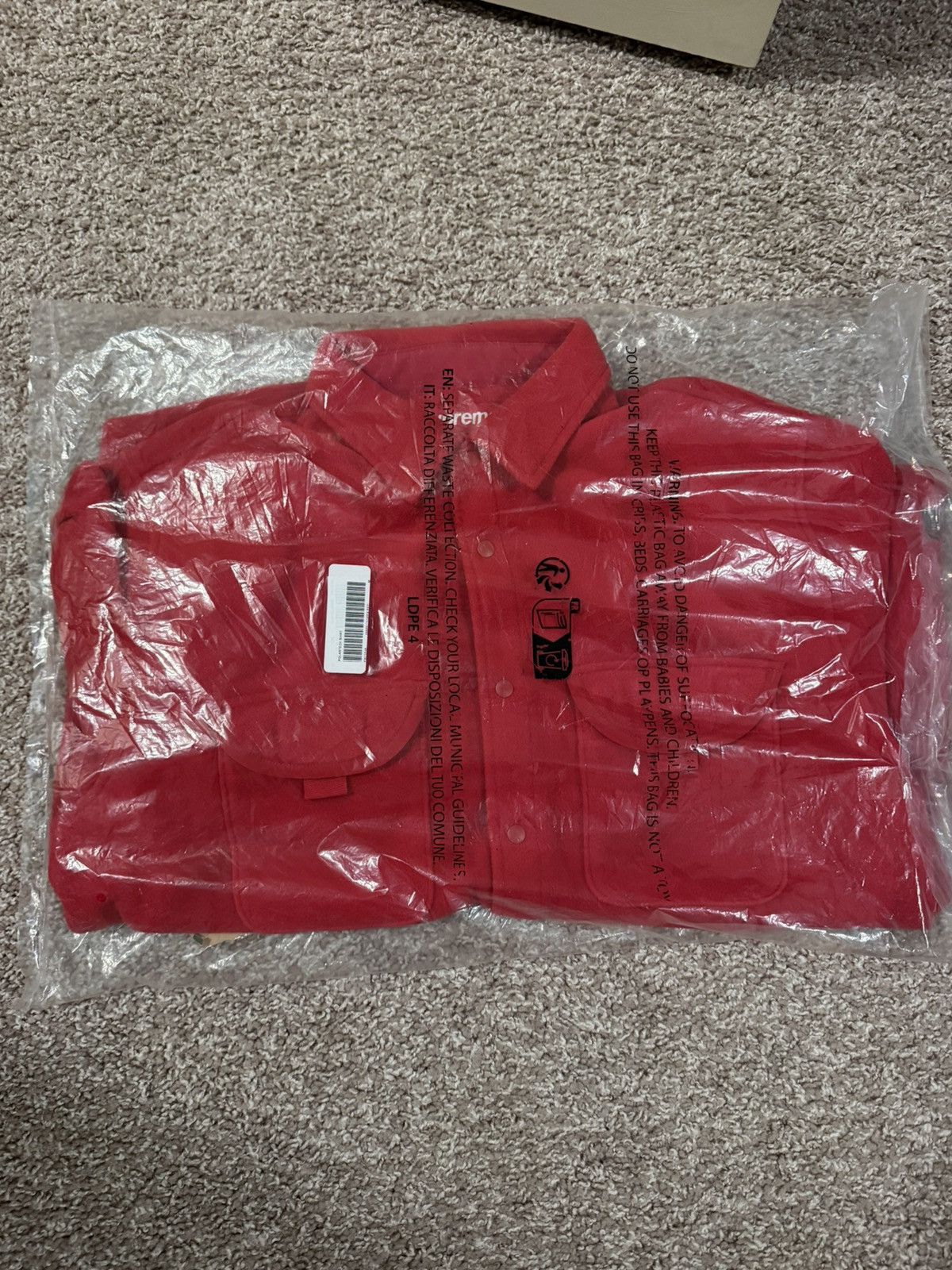 Supreme FW23 Supreme Polartec Shirt Size US M / EU 48-50 / 2 - 1 Thumbnail