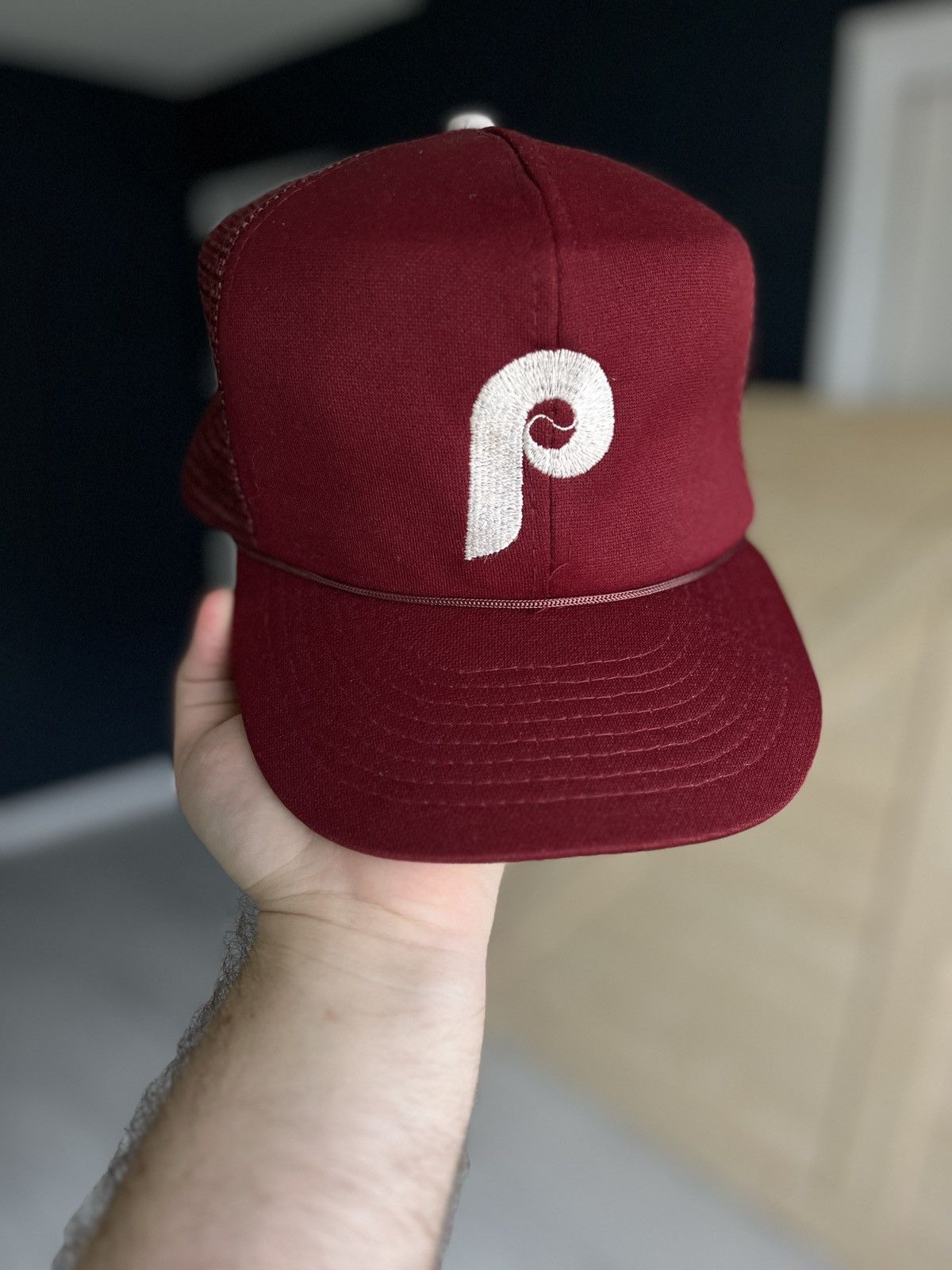 Sports Specialties Vintage 90’s Philadelphia Phillies Trucker MLB SnapBack Hat Size ONE SIZE - 1 Thumbnail