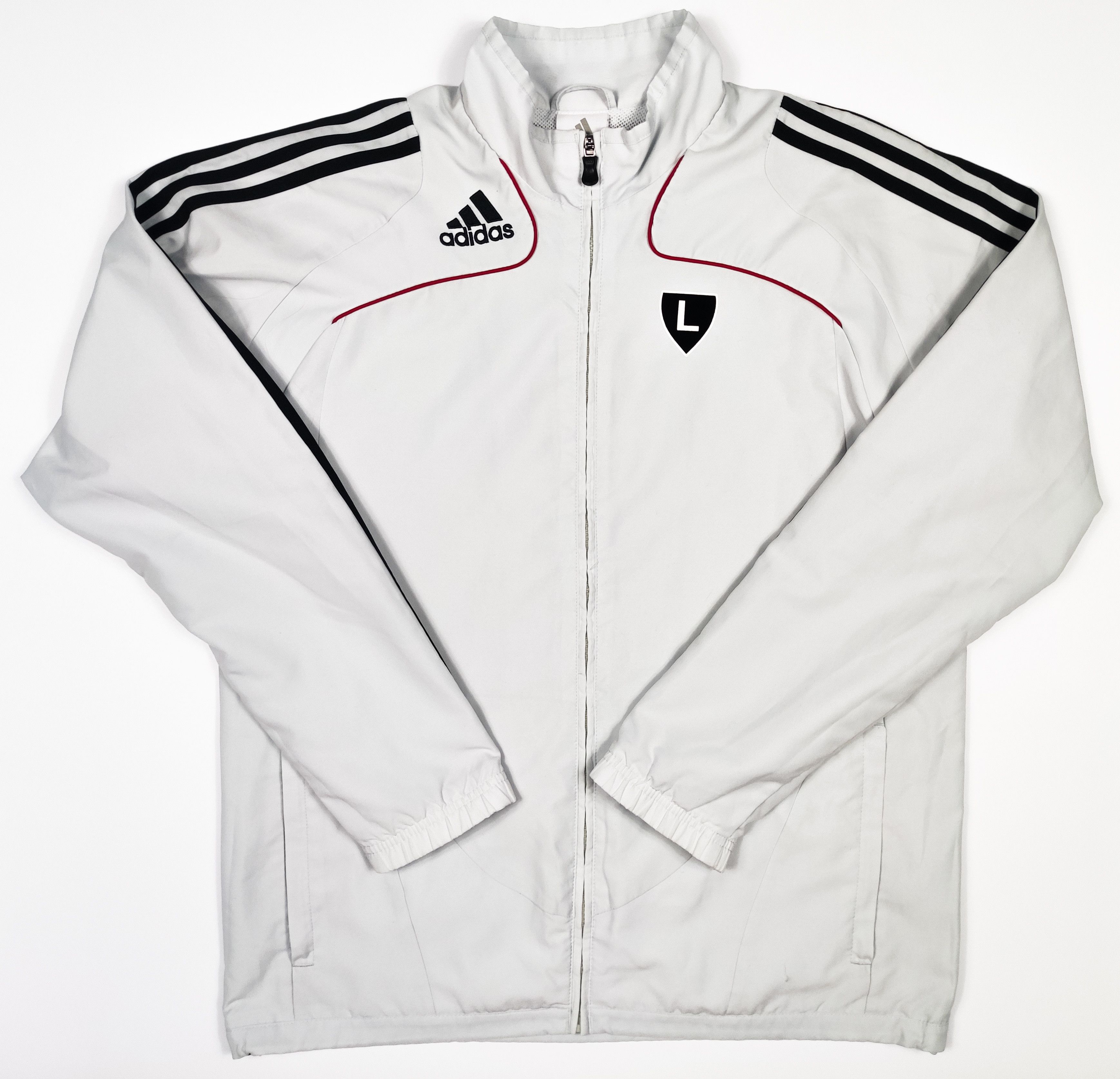 Adidas Legia Warszawa 2007 2008 Adidas Jacket Warsaw Size US M / EU 48-50 / 2 - 1 Thumbnail
