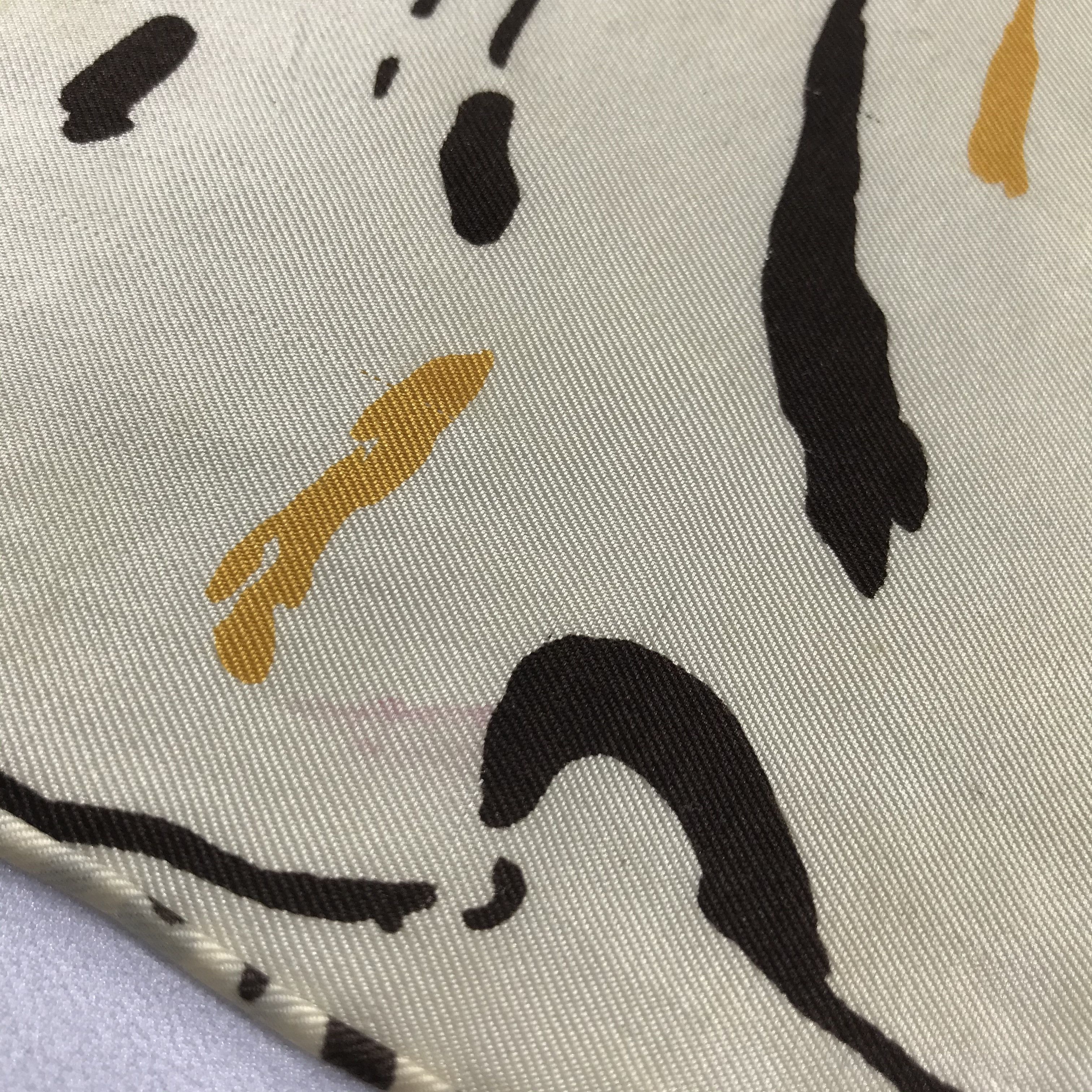 Vintage Christian Dior Floral Silk Scarf M10 Size ONE SIZE - 5 Thumbnail
