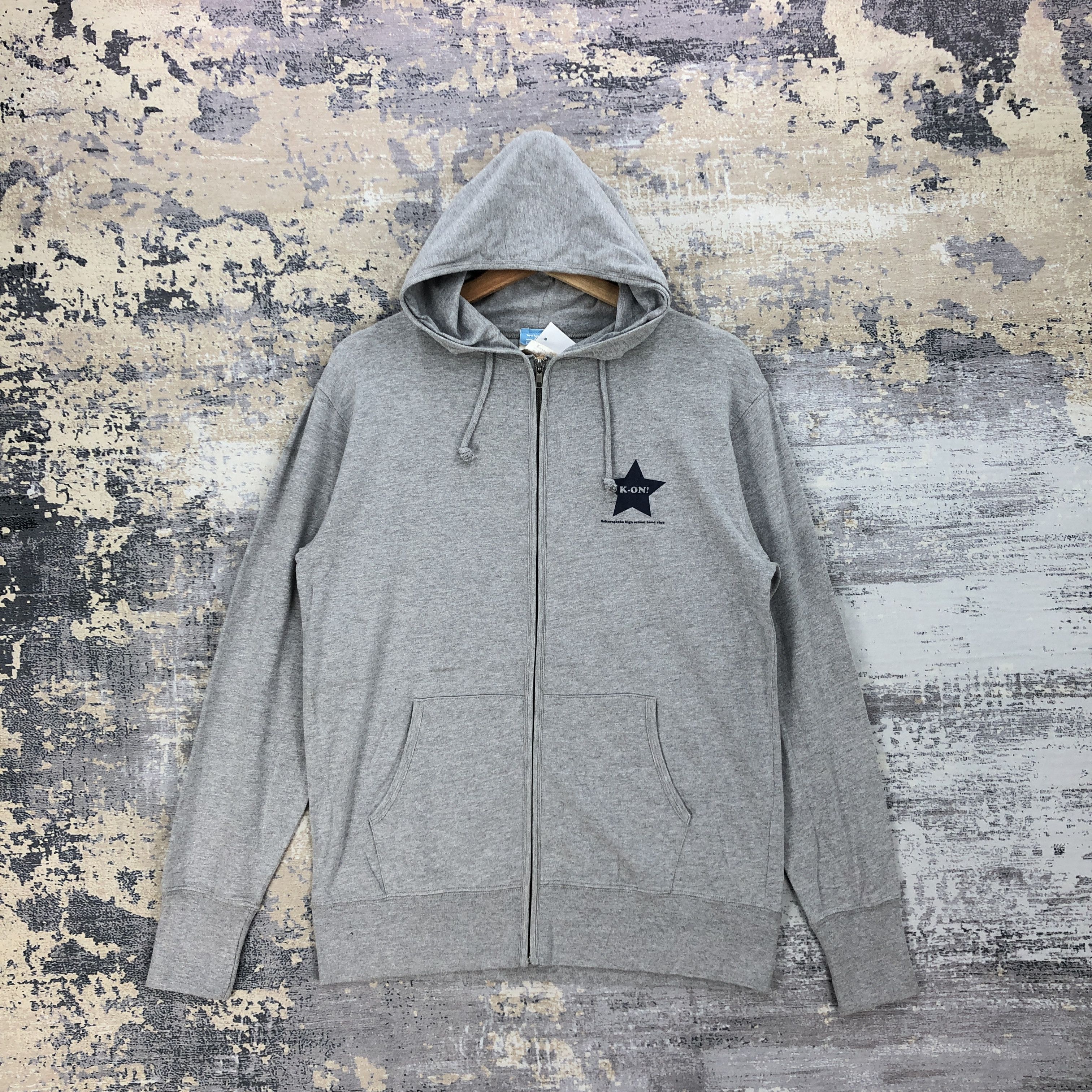 Anime × Japanese Brand × Vintage Vintage 90s Mio Akiyama Hoodie Sweater Zipper Sweatshirt Size US M / EU 48-50 / 2 - 3 Thumbnail