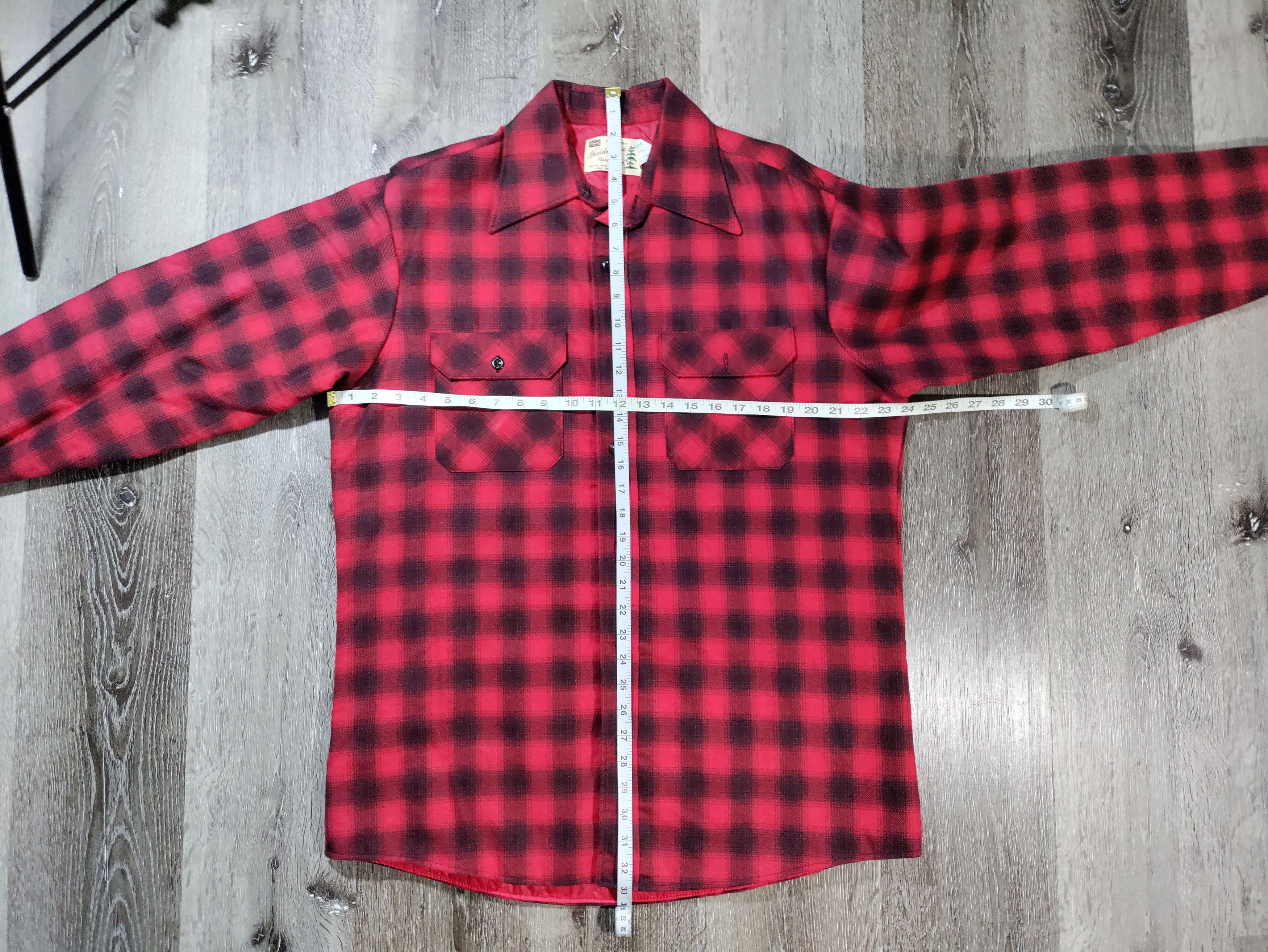 Fieldmaster Vintage Field Master Mens Flannel Shirt Jacket Size US L / EU 52-54 / 3 - 5 Thumbnail