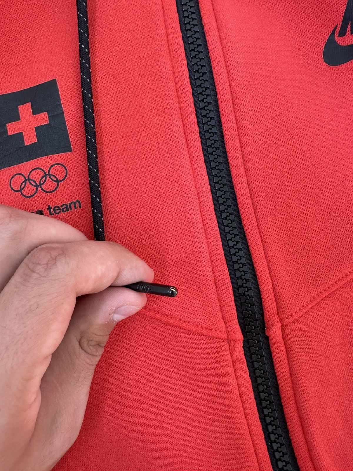 Nike 🇨🇭Nike Tech Fleece Zip Hoodie Swiss Team Logo Size US S / EU 44-46 / 1 - 8 Thumbnail