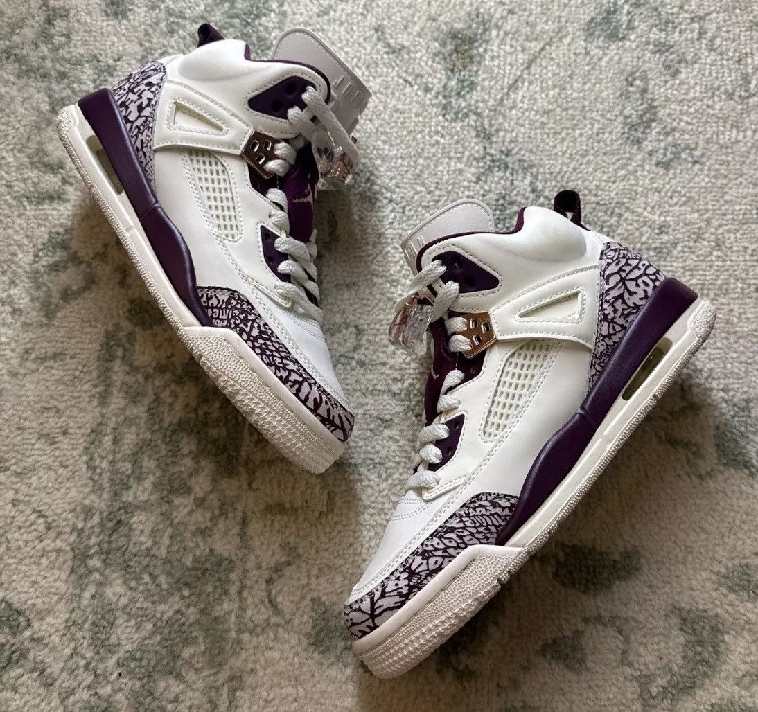 Jordan Brand × Nike Jordan Spizike Bordeaux Size US 5 / EU 37 - 1 Thumbnail