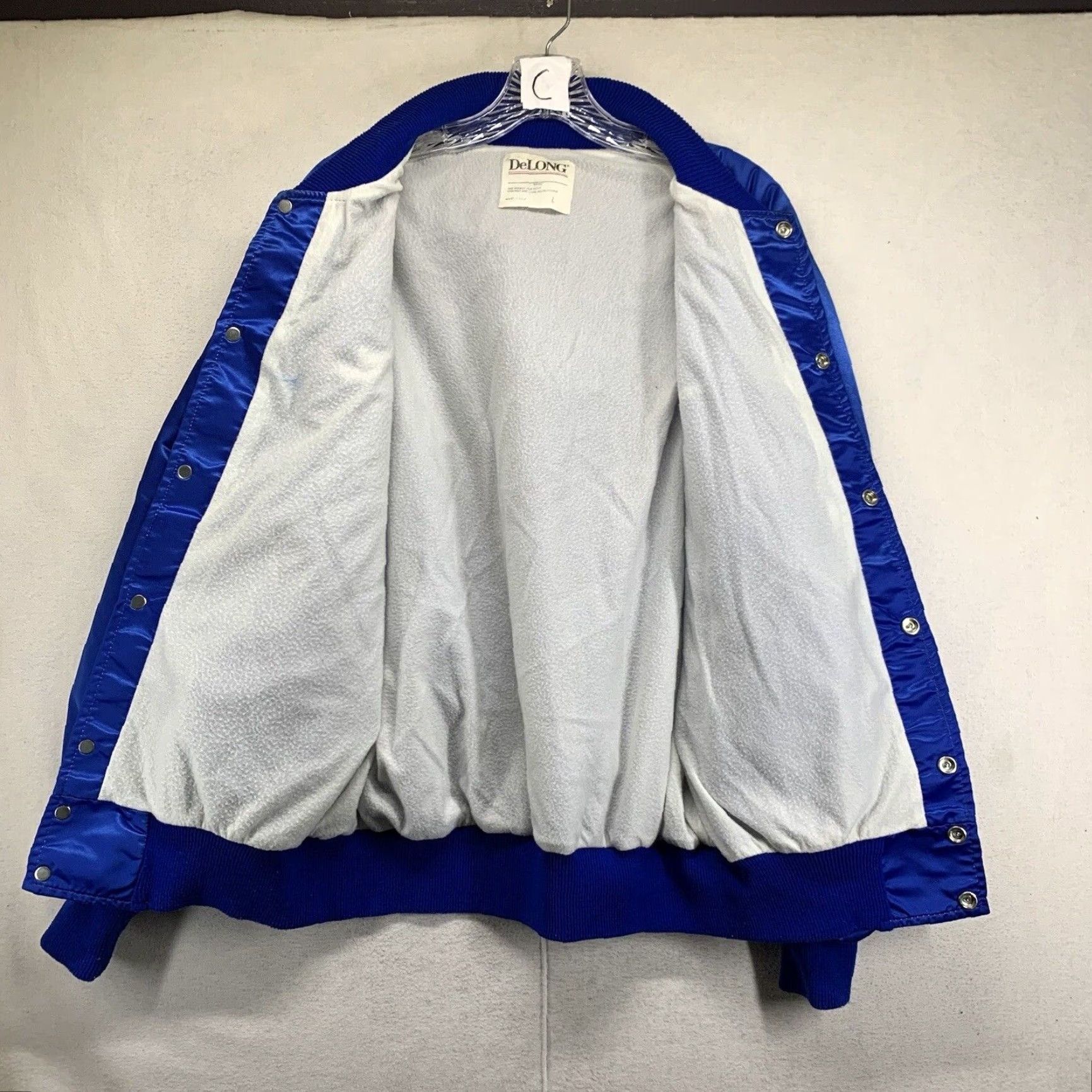 Vintage Vintage Xerox 1980s Nylon Bomber Jacket Men Size L Blue Embroidered Windbreaker Retro 80s Size US L / EU 52-54 / 3 - 2 Thumbnail