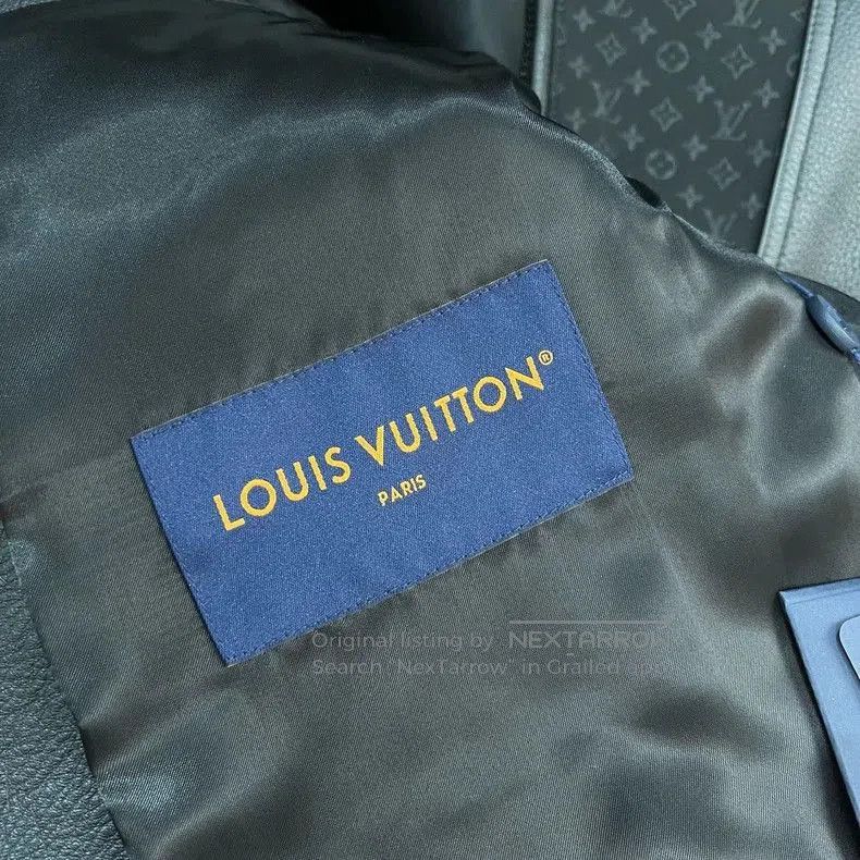 Louis Vuitton louis vuitton monogram leather bomber jacket-dmc. Size US L / EU 52-54 / 3 - 6 Thumbnail