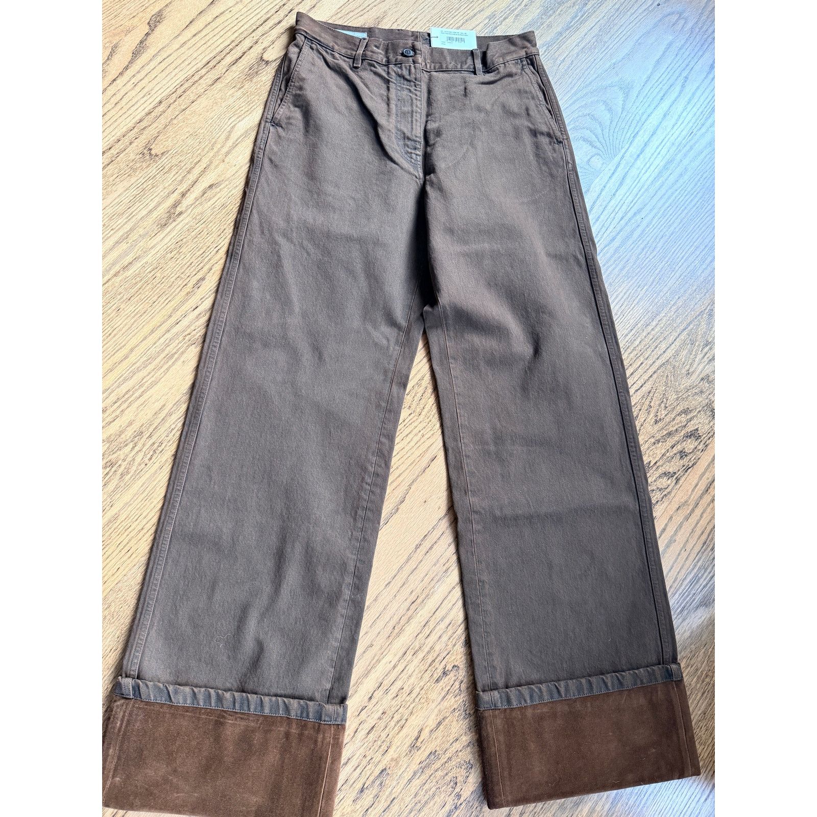 Dries Van Noten Dries Van Noten Paxy Canvas Pants Brown IT 40 US 4 NWT Size 27" / US 4 / IT 40 - 2 Thumbnail