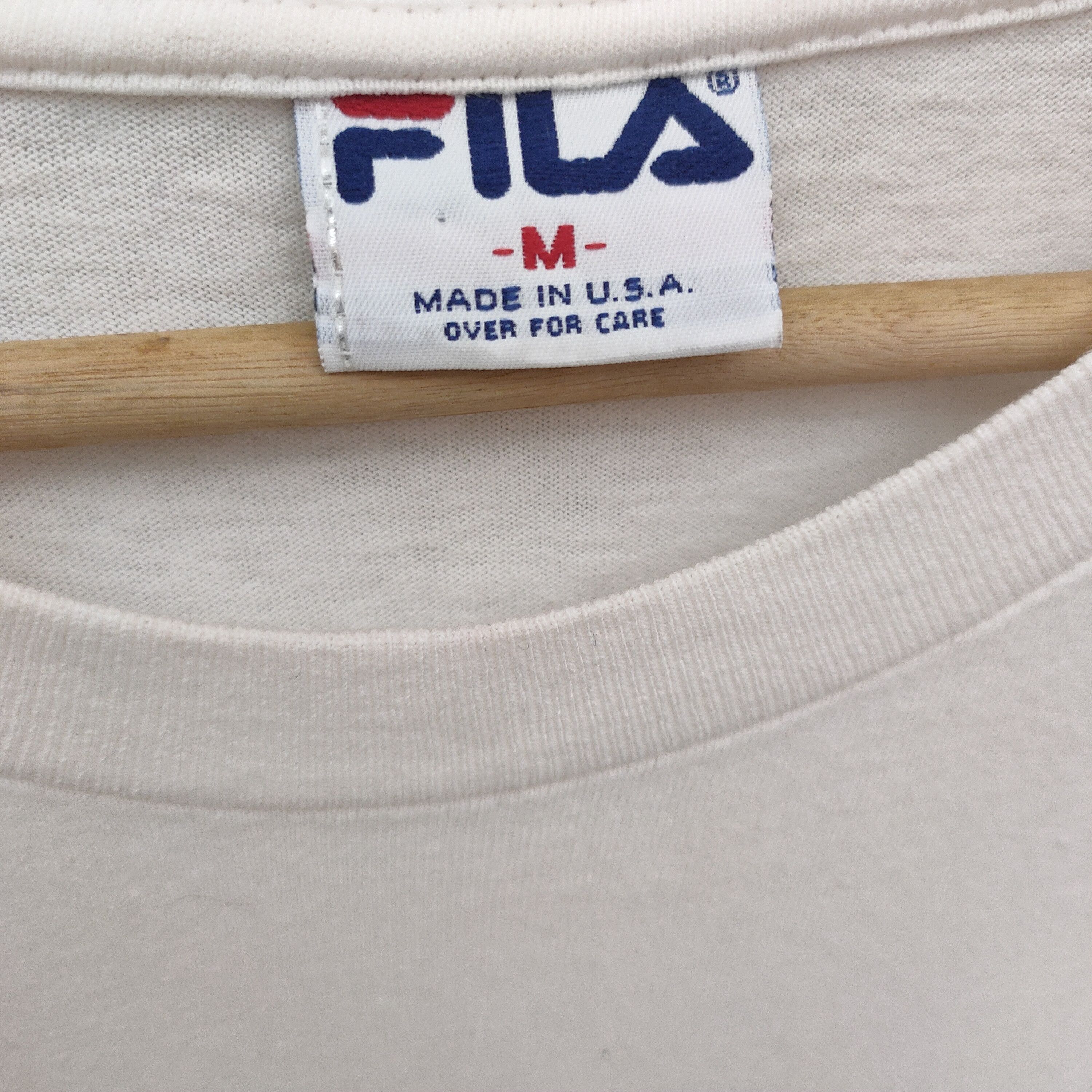 Fila × Vintage Vintage Fila Summer Pro League Whitr Tee Size US M / EU 48-50 / 2 - 9 Thumbnail