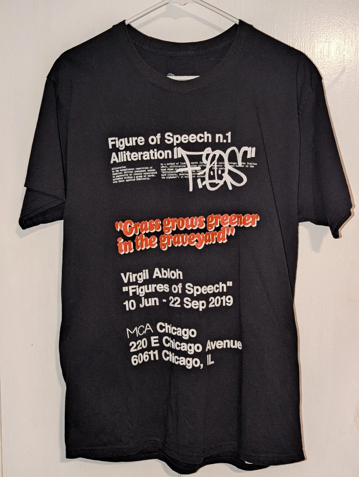 Virgil Abloh Virgil Abloh MCA Figures of Speech Grass Graveyard Tee Size US L / EU 52-54 / 3 - 1 Thumbnail