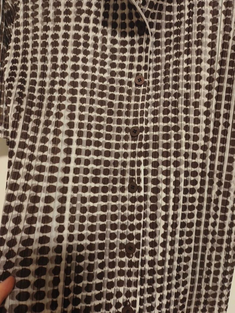 Issey Miyake issey miyake size:3 Pleated short sleeves Size XXS / US 00 / IT 34 - 3 Thumbnail