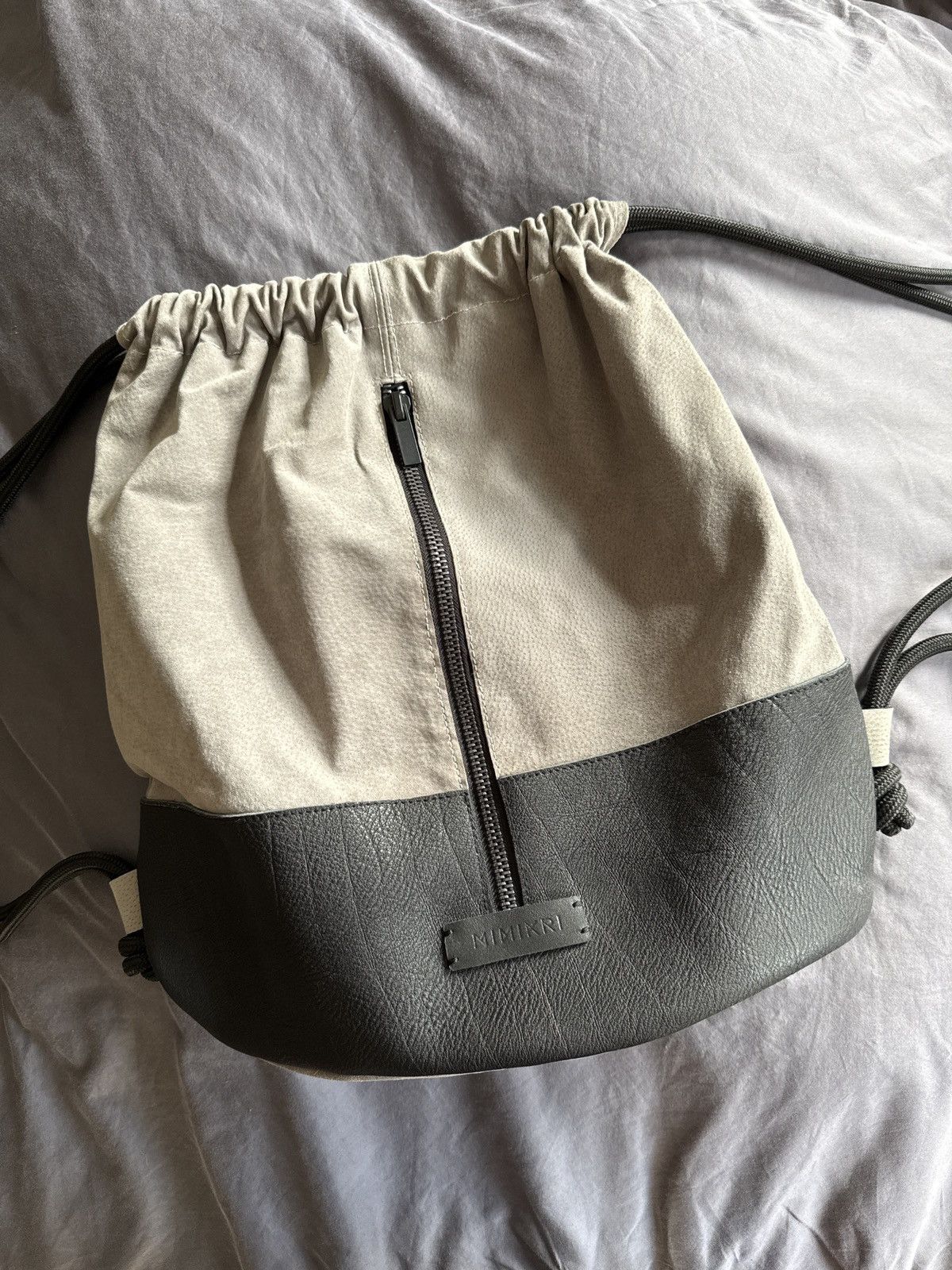 Vintage Suede and leather sling backpack Size ONE SIZE - 1 Thumbnail